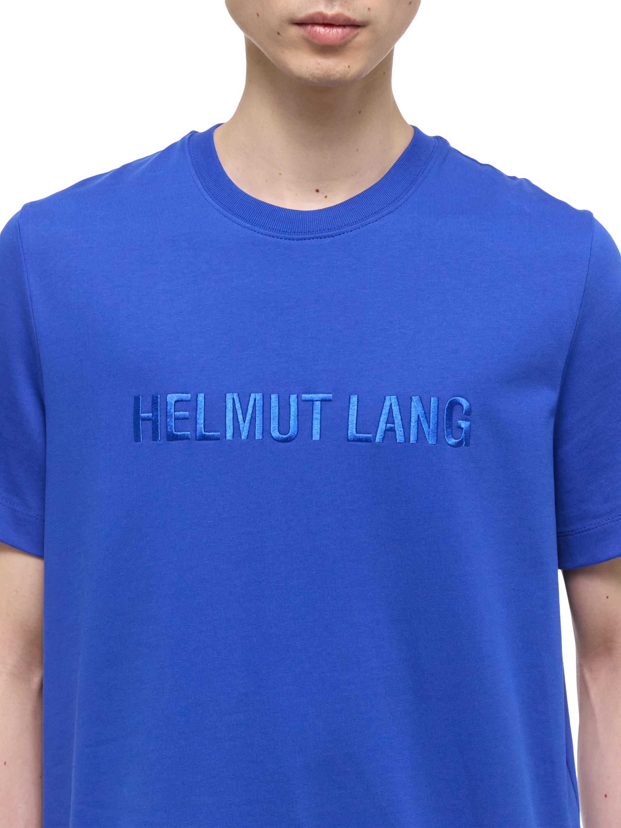 HELMUT LANG Logo Hack Little T-Shir tシャツ Helmut Lang Logo t- shirt - Black - Men|L09HM523001 | thebs.com
