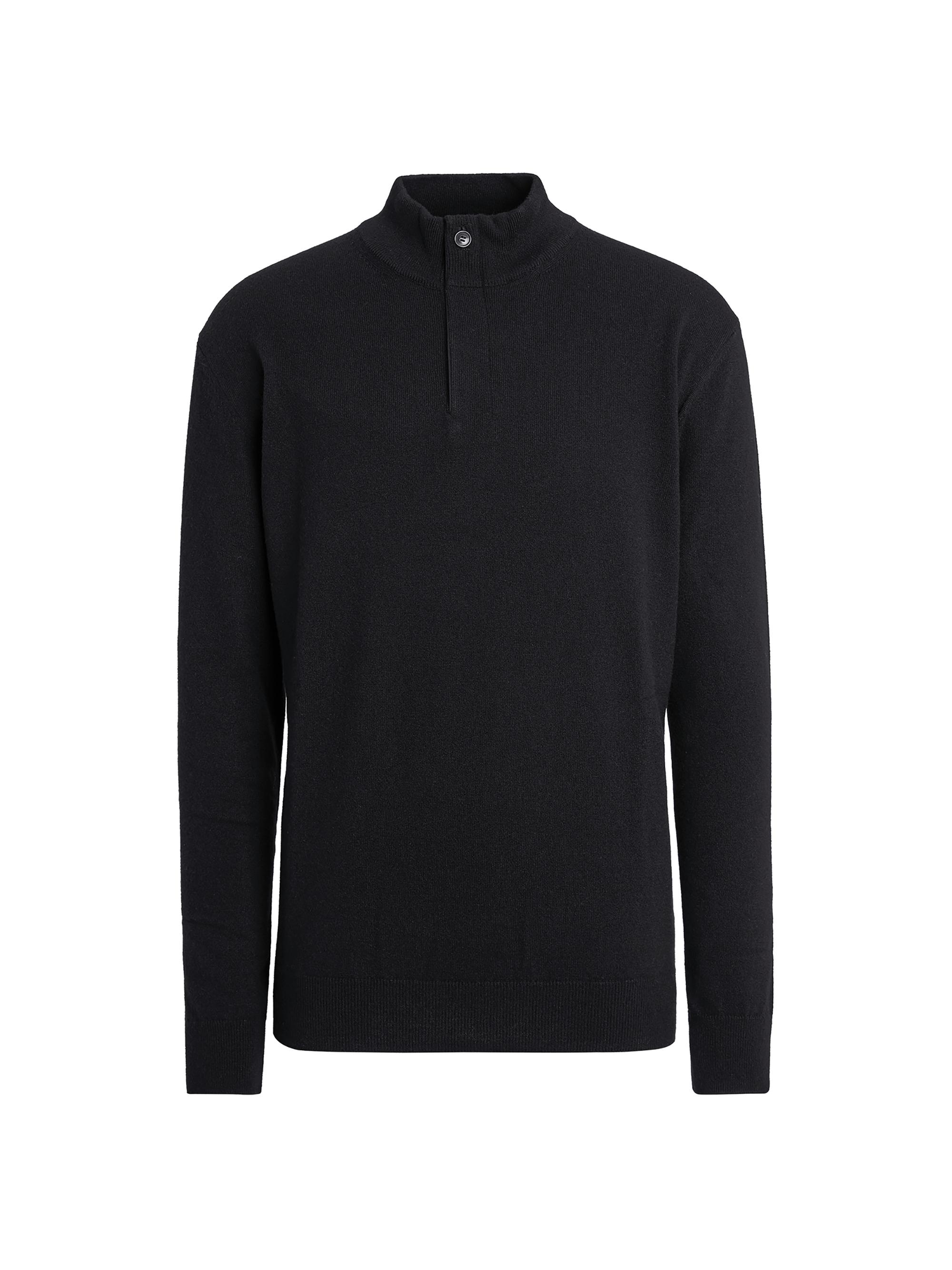ZEGNA Men's Oasi Cashmere Sweater - Black