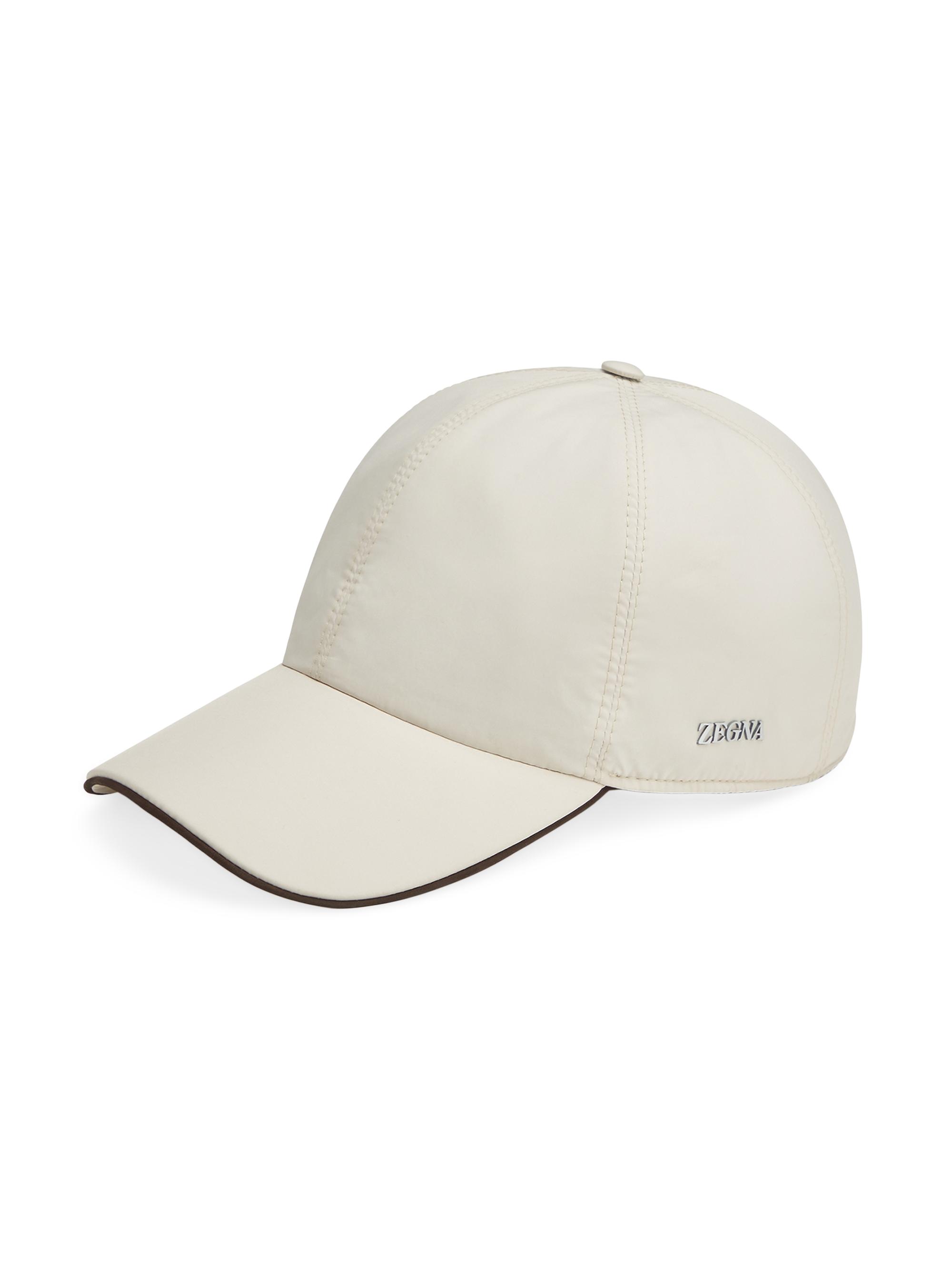 ZEGNA Men's Technical Fabric Baseball Cap - Foliage