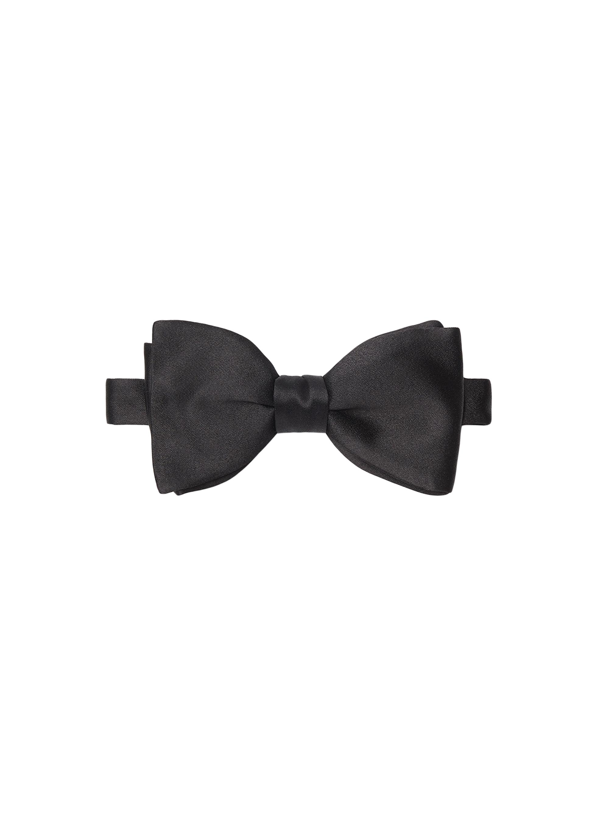 ZEGNA Men's Silk Bowtie - Black
