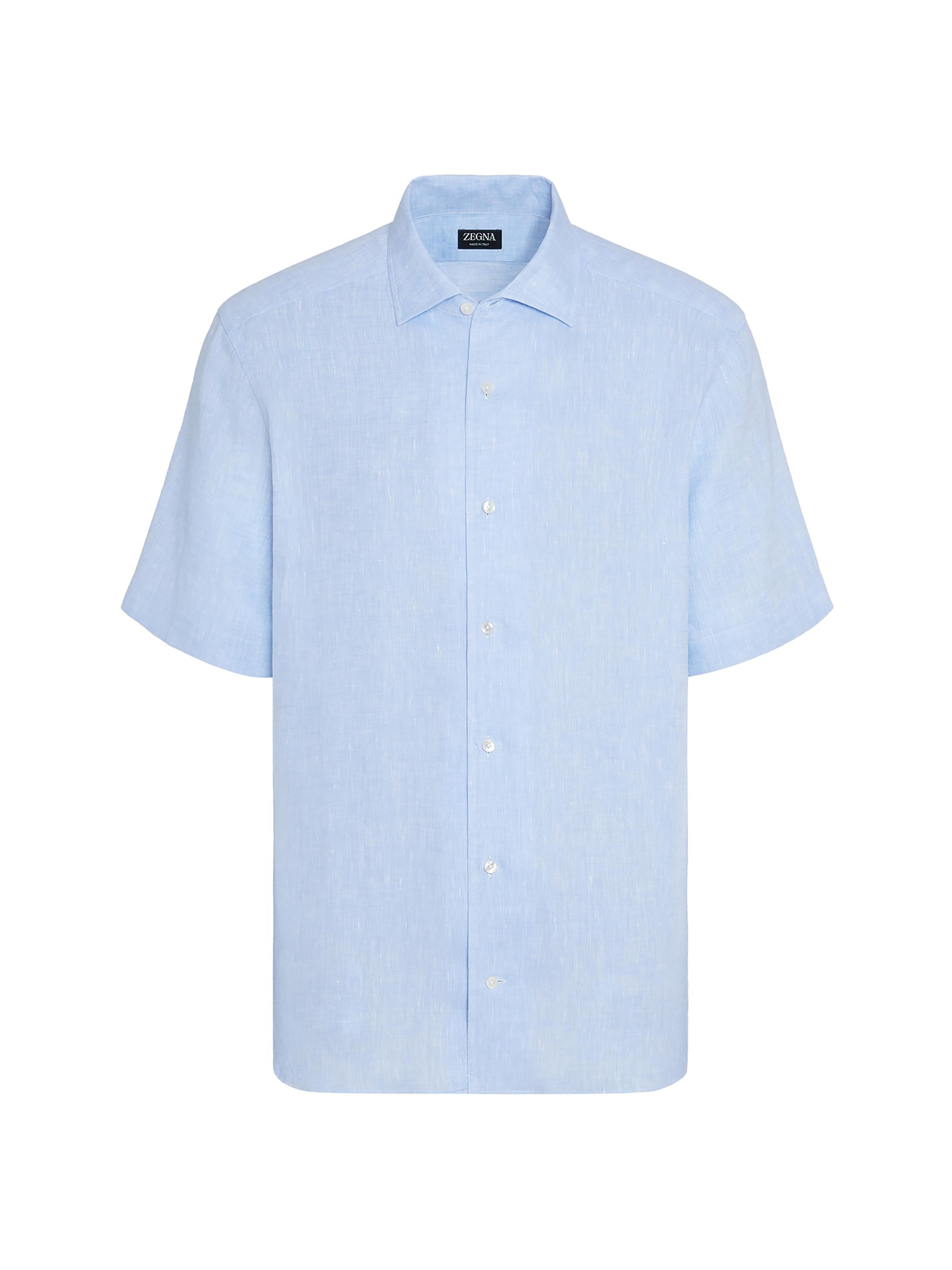 ZEGNA Linen Shirt | Saks Fifth Avenue