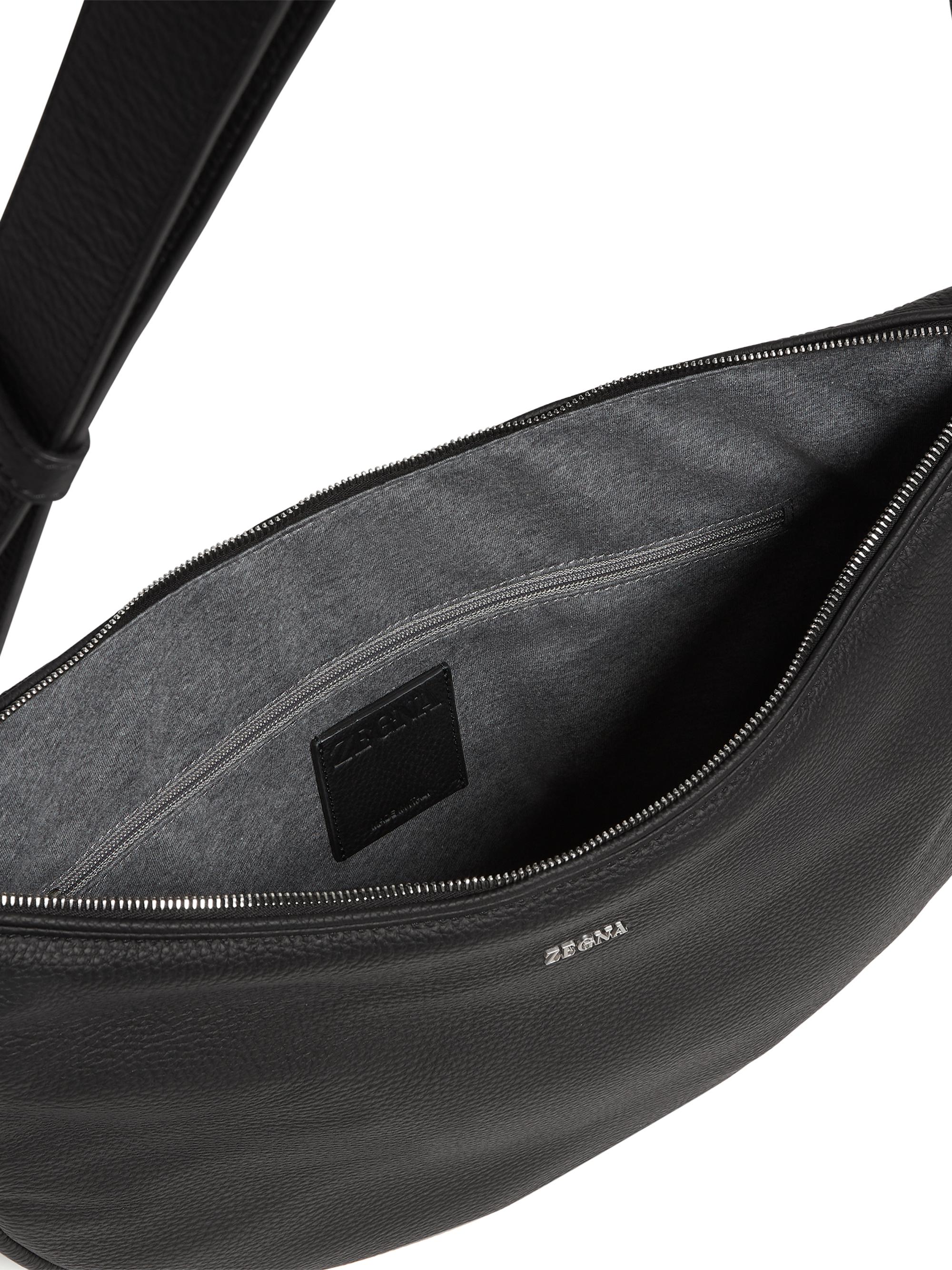 ZEGNA Deerskin Hobo Panorama Mini Bag | Saks Fifth Avenue