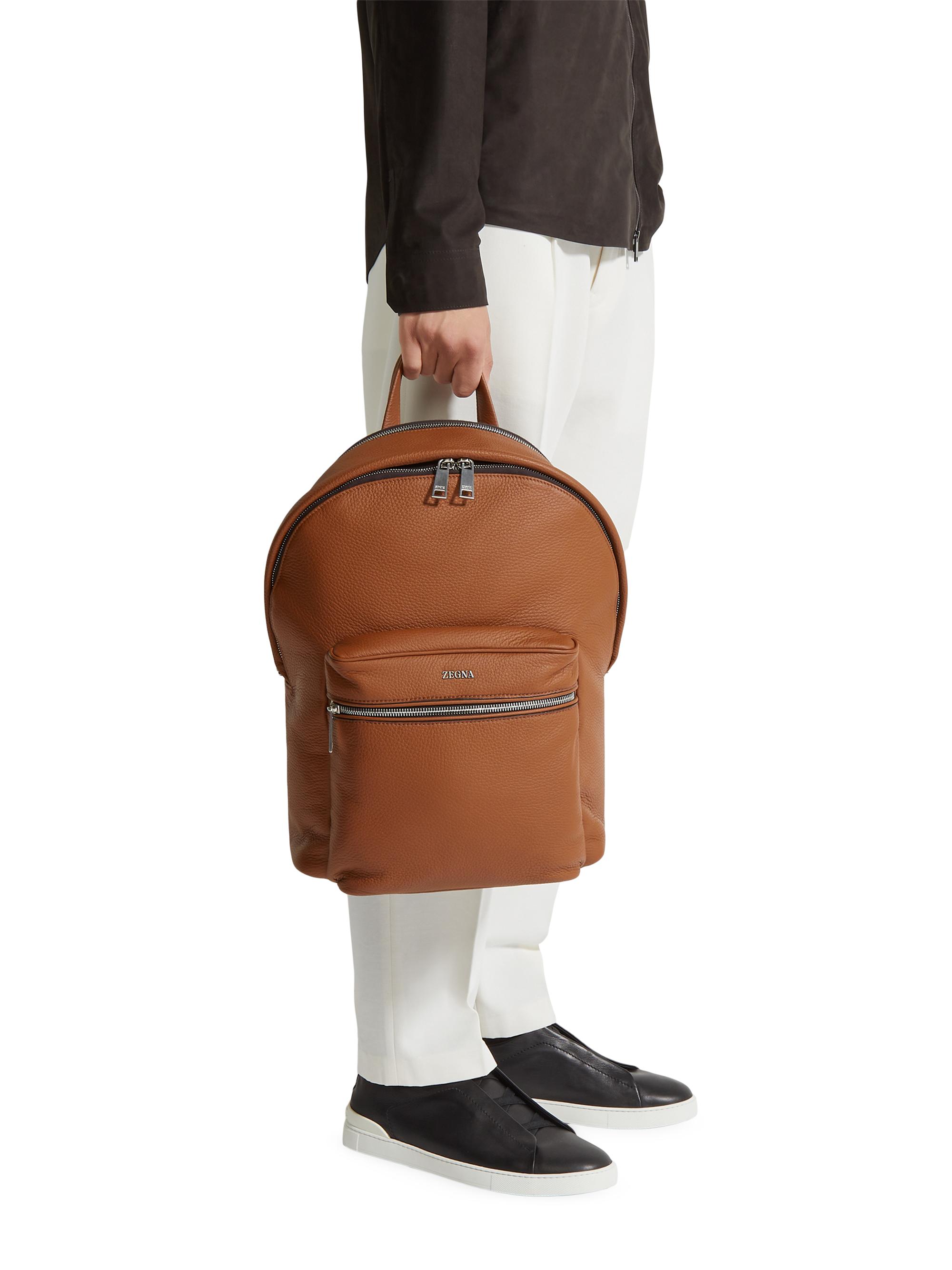 Mini Backpack Deerskin Backpack ZEGNA Deerskin Hoodie