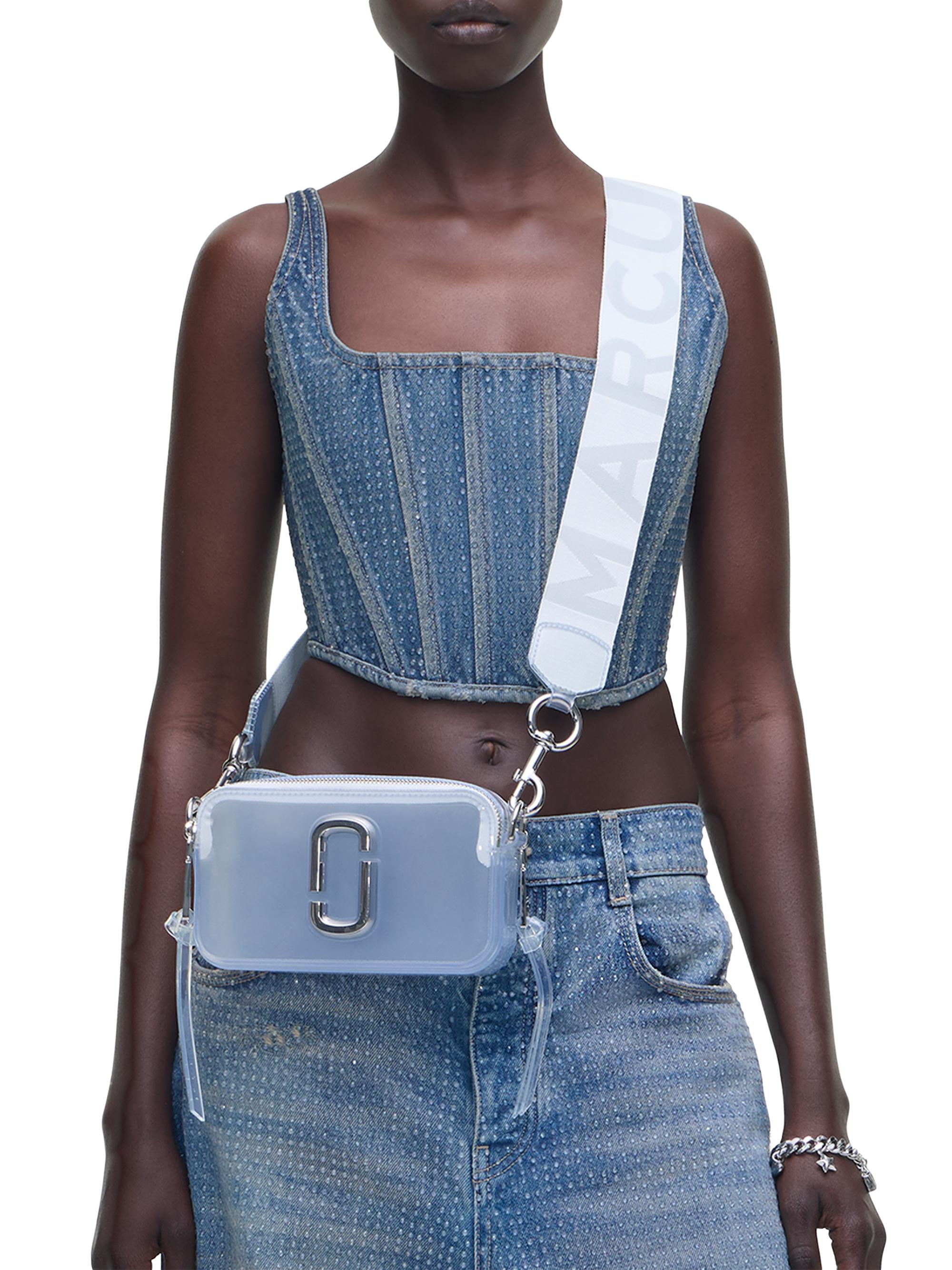 MARC JACOBS / ショルダーバッグ/PVC/CRM Marc Jacobs Jelly Snapshot PVC Crossbody Bag | Saks Fifth Avenue