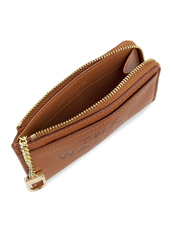 Shop Marc Jacobs The Leather Top-Zip Multi Wallet | Saks Shop Marc Jacobs The Leather Top-Zip Multi Wallet | Saks