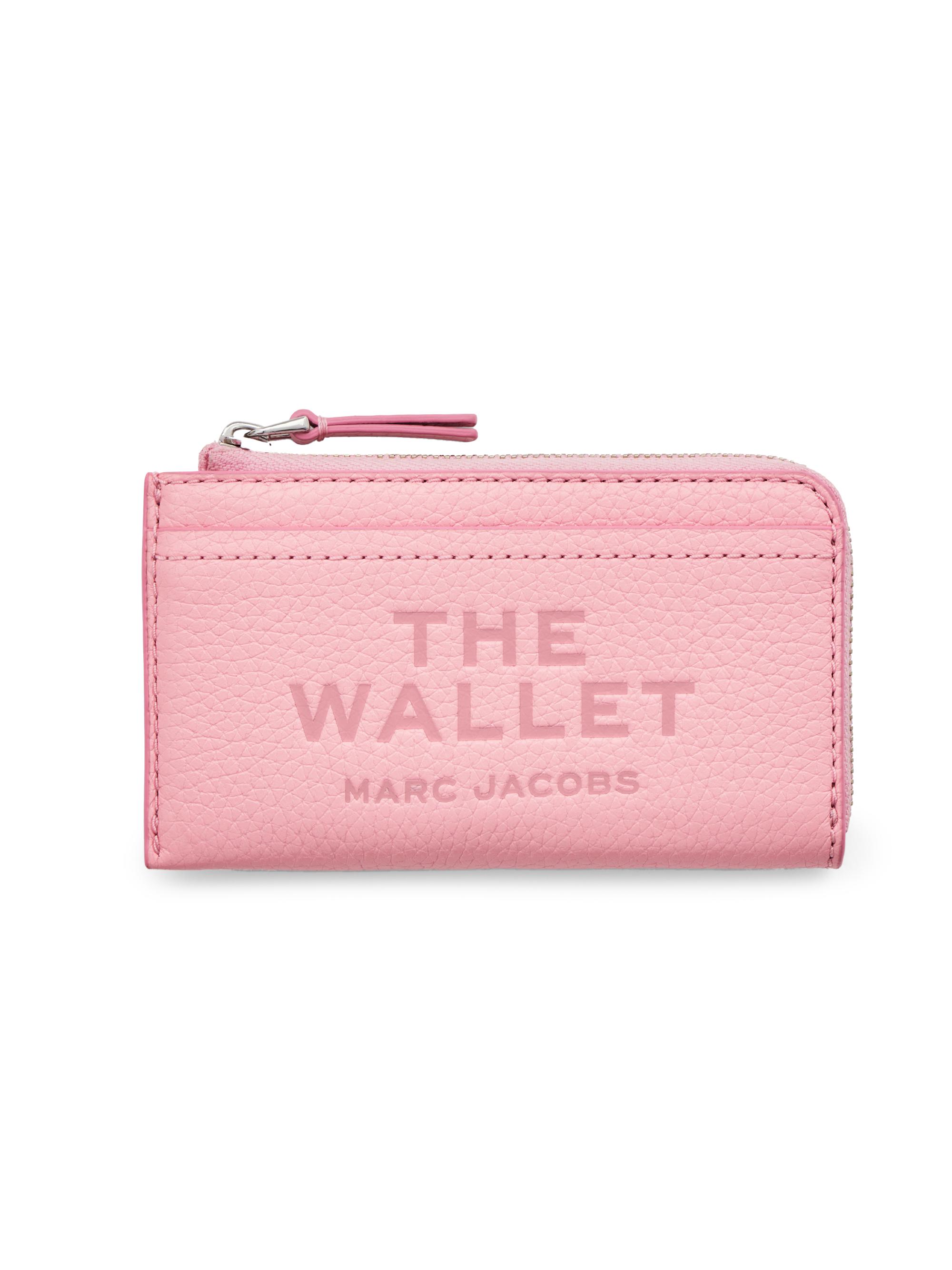 Marc Jacobs Women's The Leather Top-Zip Multi Wallet - Ribbon Pink