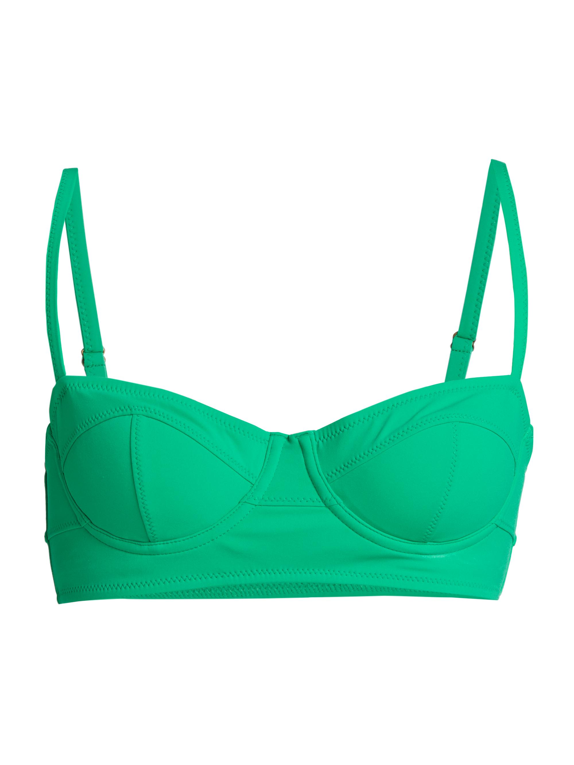 Ulla Johnson Women's Zahara Bikini Top - Emerald