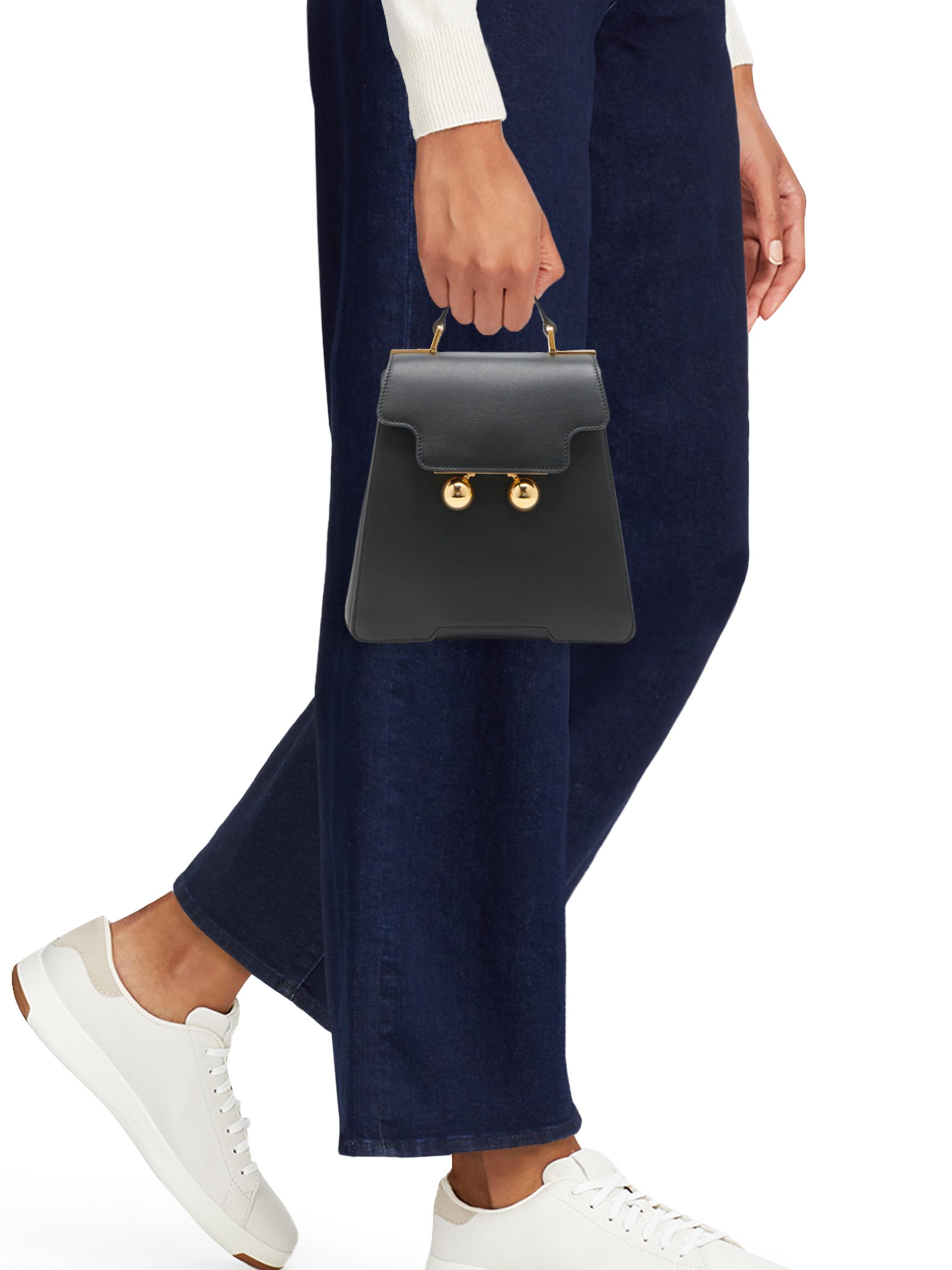 MARNI バック Marni Structured Leather Backpack | Saks Fifth Avenue