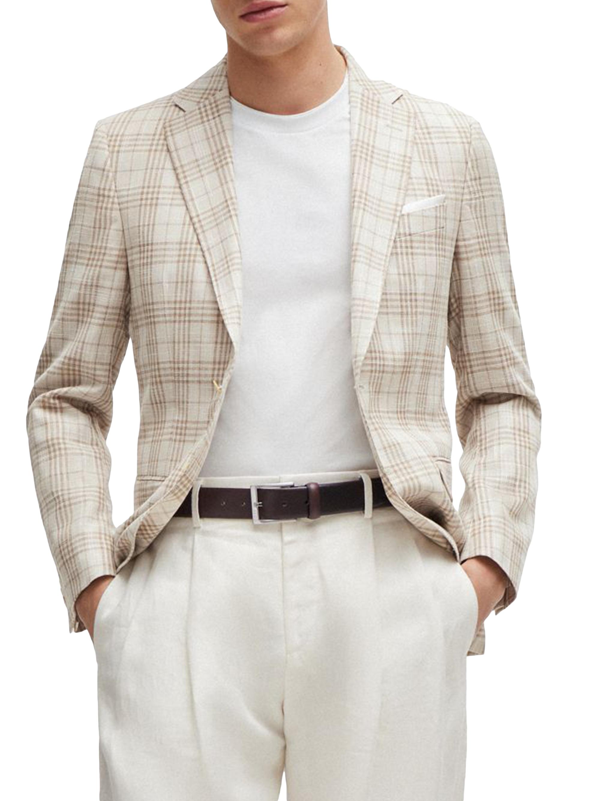 BOSS Men's Slim-Fit Jacket - Green