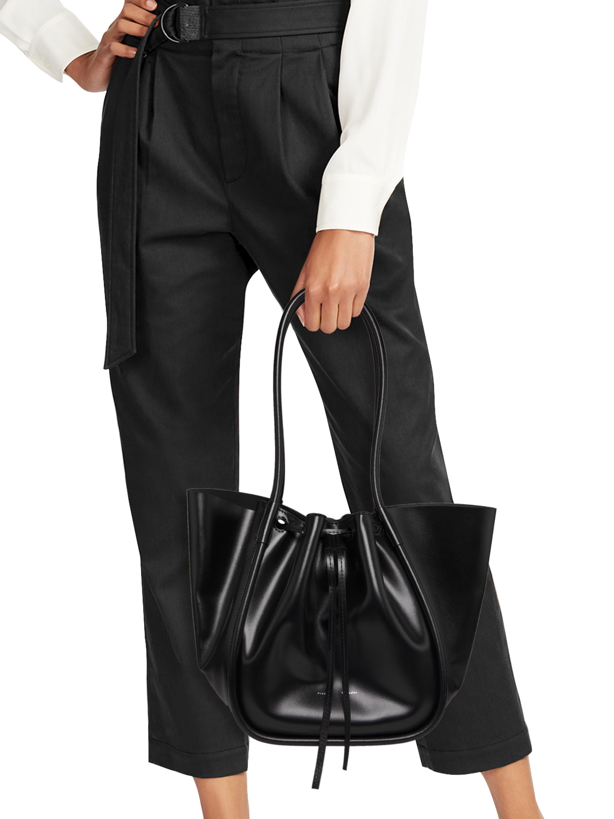 Proenza Schouler Large Ruched Leather Tote Bag | Saks Fifth Avenue