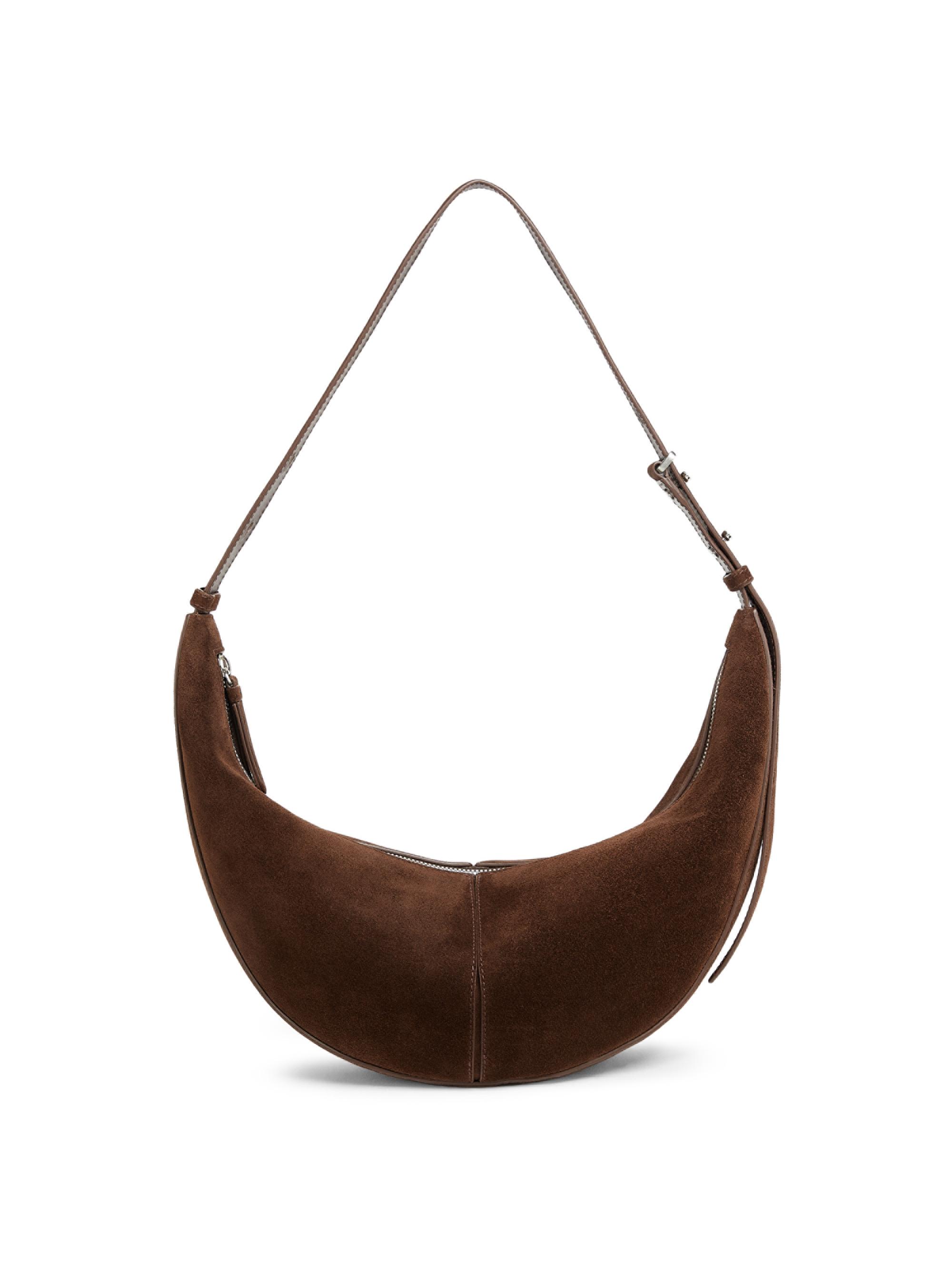 Proenza Schouler Women's Slide Suede Bag - Chocolate