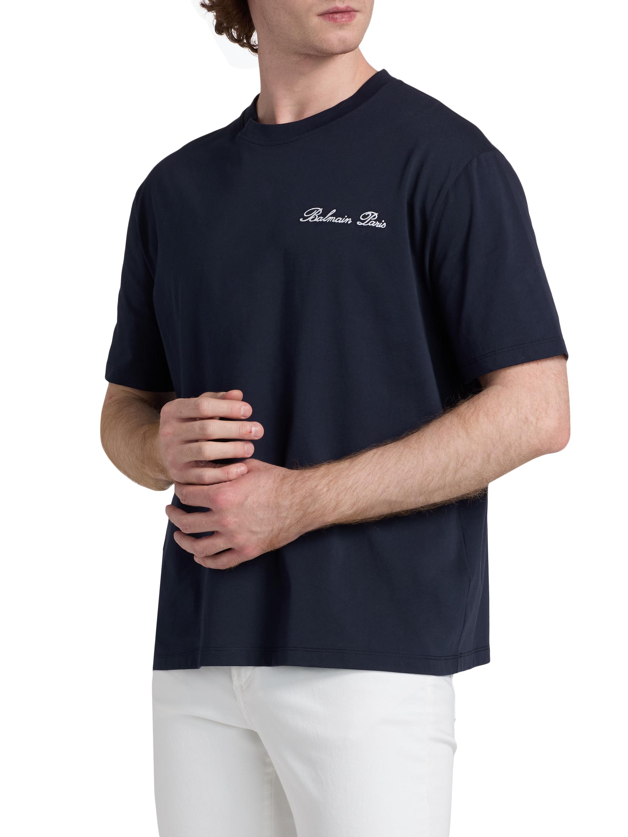 Logo-Embroidered Cotton T-Shirt