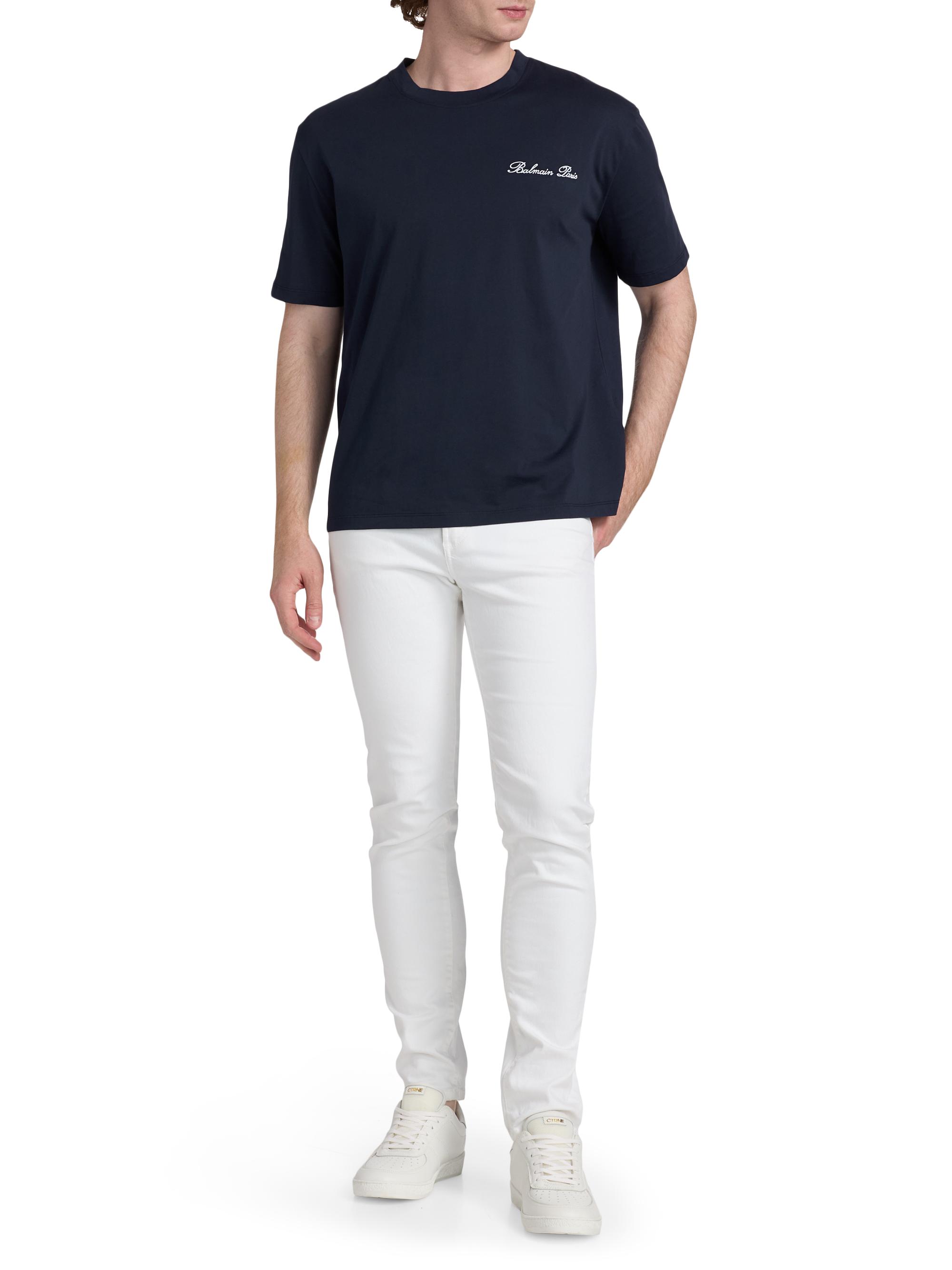 Logo-Embroidered Cotton T-Shirt