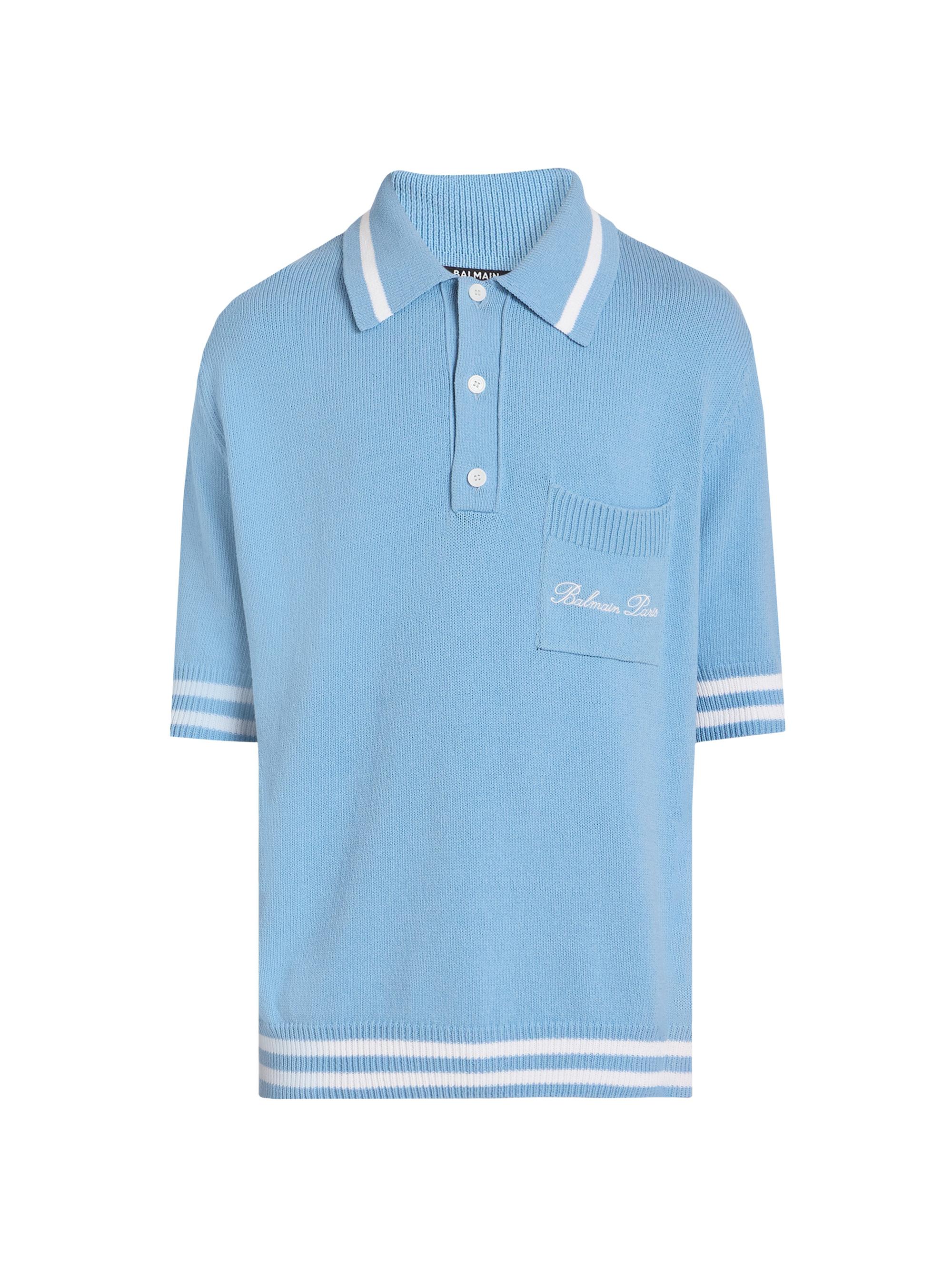 Polo Shirt BALMAIN Men color Ivory