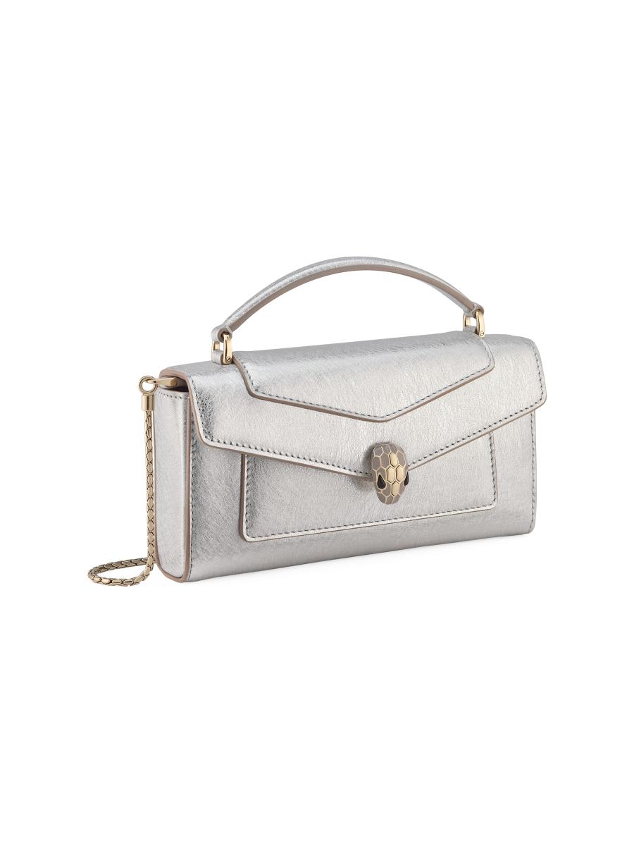 BVLGARI Serpenti Leather Phone Case | Saks Fifth Avenue