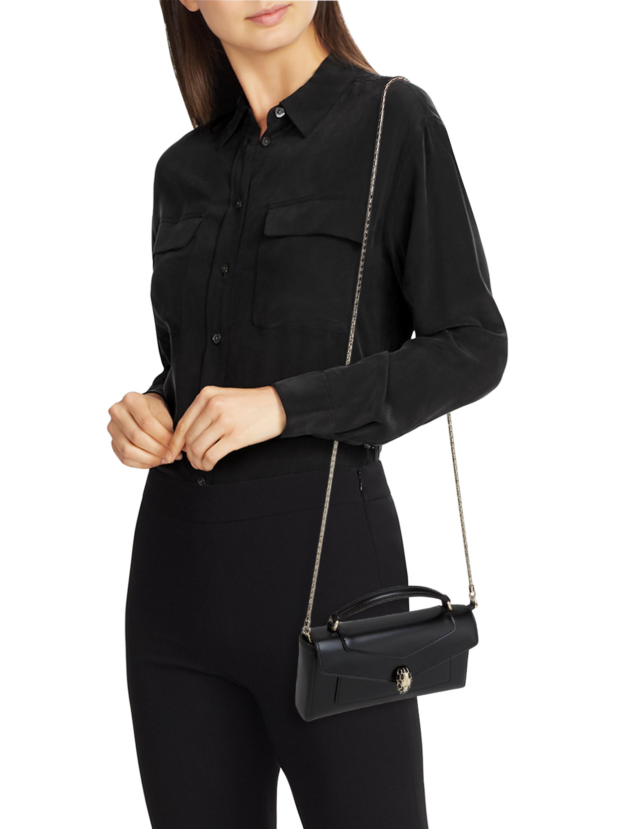 BVLGARI Serpenti Leather Phone Case | Saks Fifth Avenue