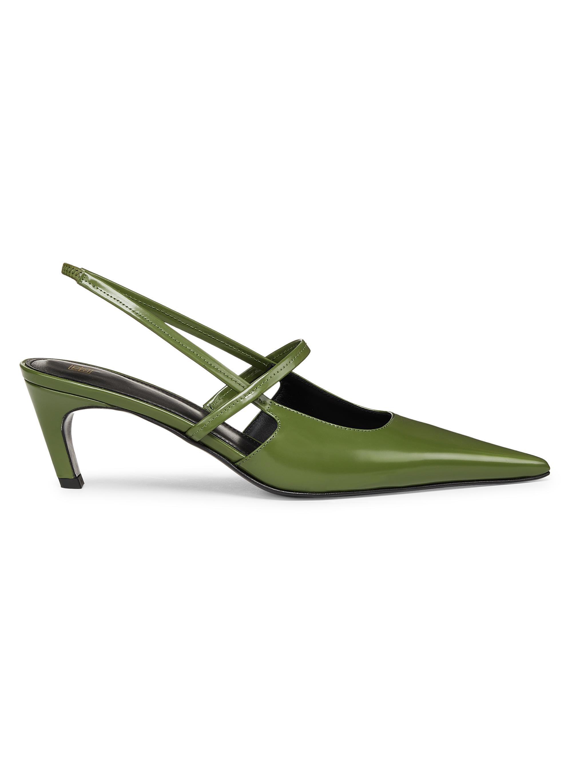 Toteme Women's The Sharp 50MM Pointed Slingback Pumps - Laurel