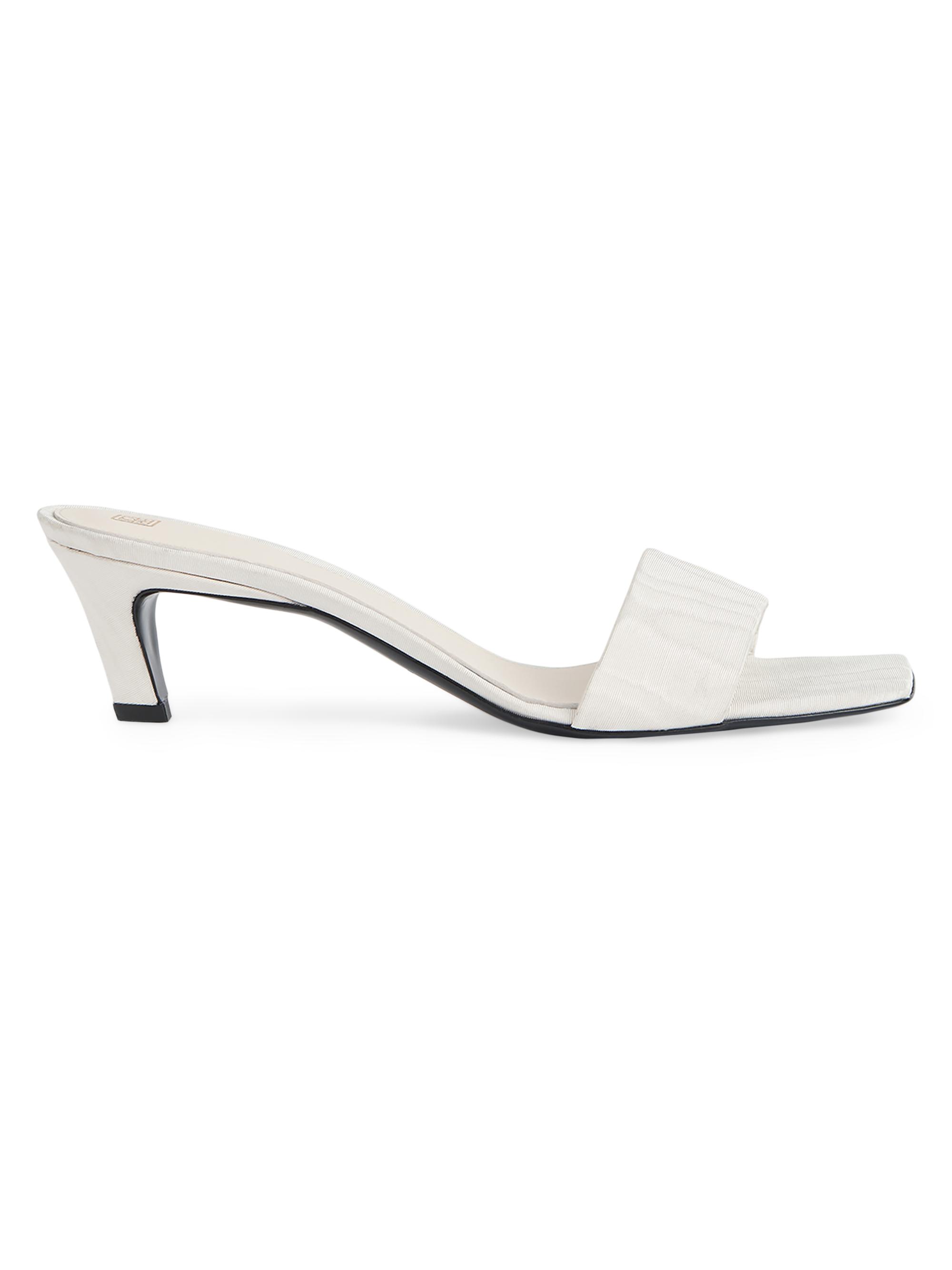 Toteme Women's The Mule 55MM Sandals - Off White