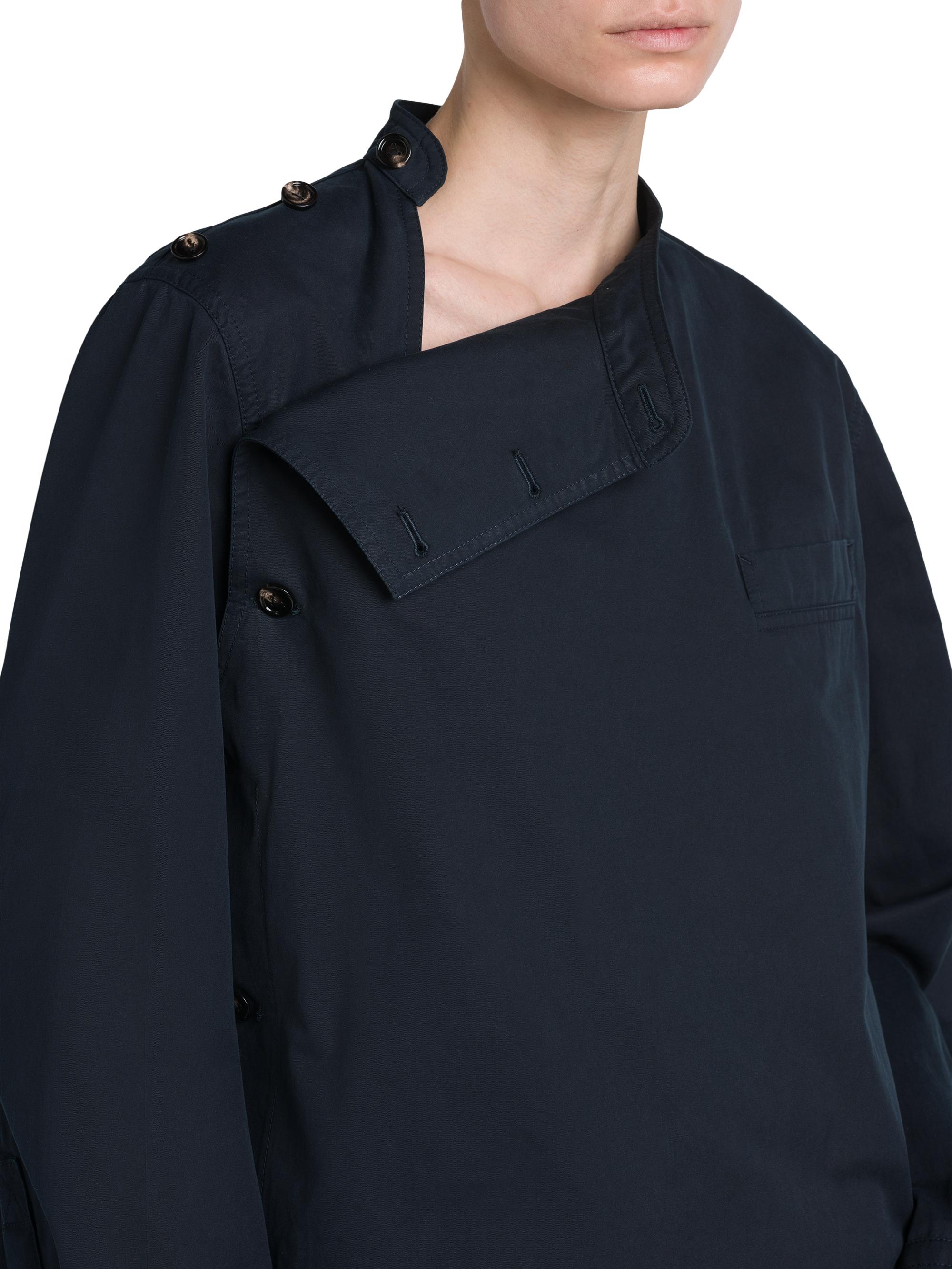 Bottega Veneta Button-Collar Cotton Shirt | Saks Fifth Avenue
