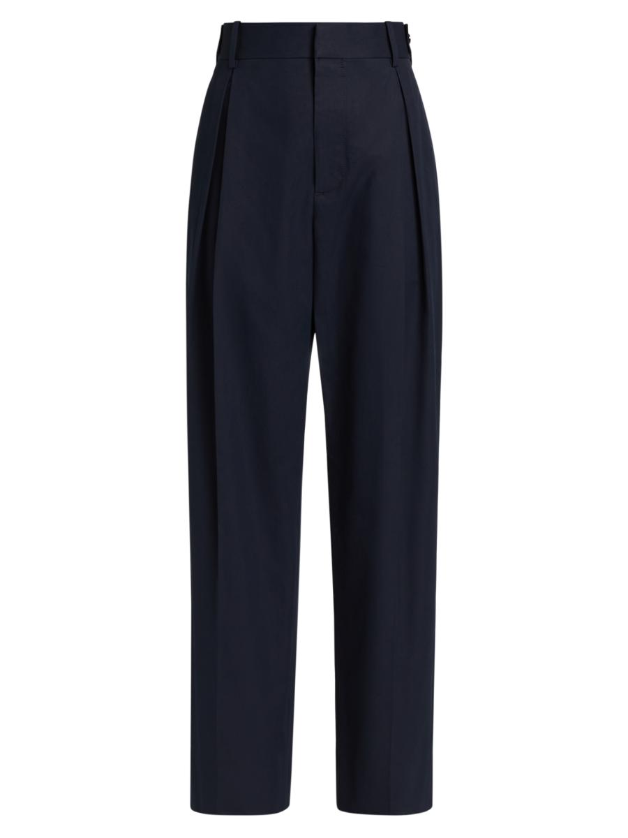 Bottega Veneta Light Cotton Twill Trousers | Saks Fifth Avenue