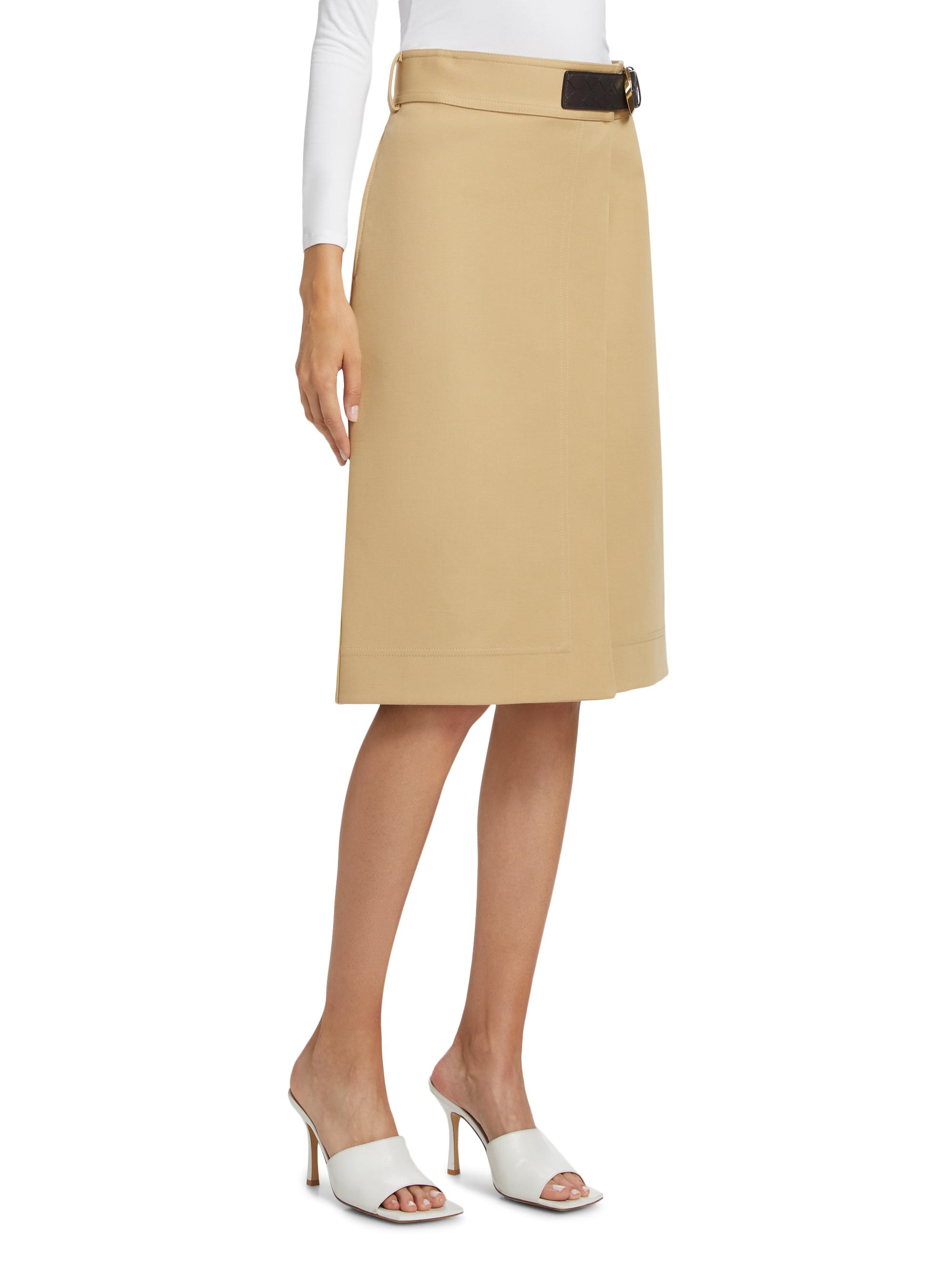 BOTTEGA VENETAスカート Bottega Veneta Double Cotton Canvas Skirt | Saks Fifth Avenue