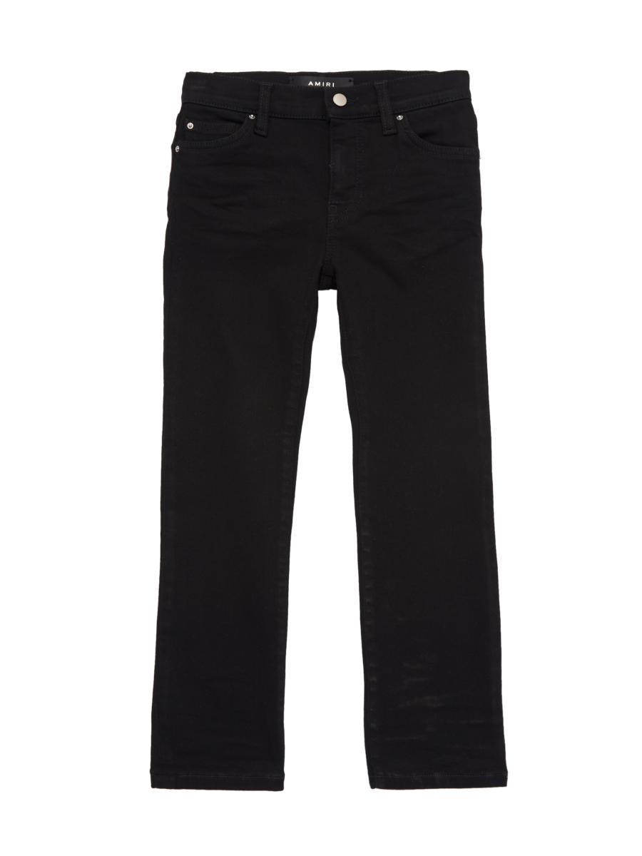 Amiri Liitle Boy's & Boy's Stack Skinny Jeans In Black