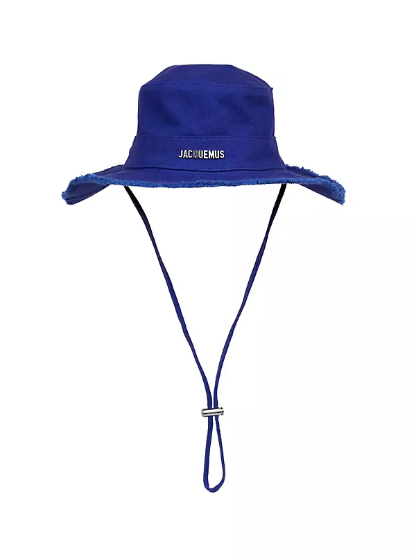 Shop Jacquemus Frayed Cotton Bucket Hat | Saks Fifth Avenue