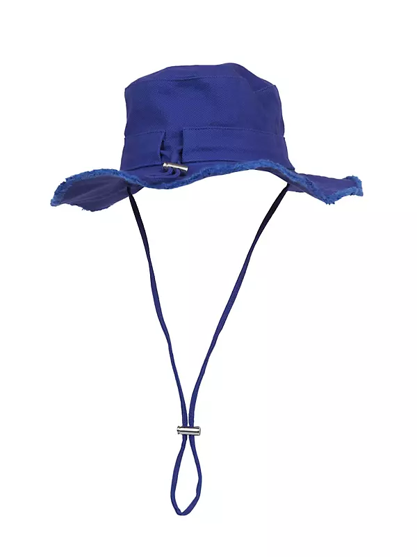Shop Jacquemus Frayed Cotton Bucket Hat | Saks Fifth Avenue