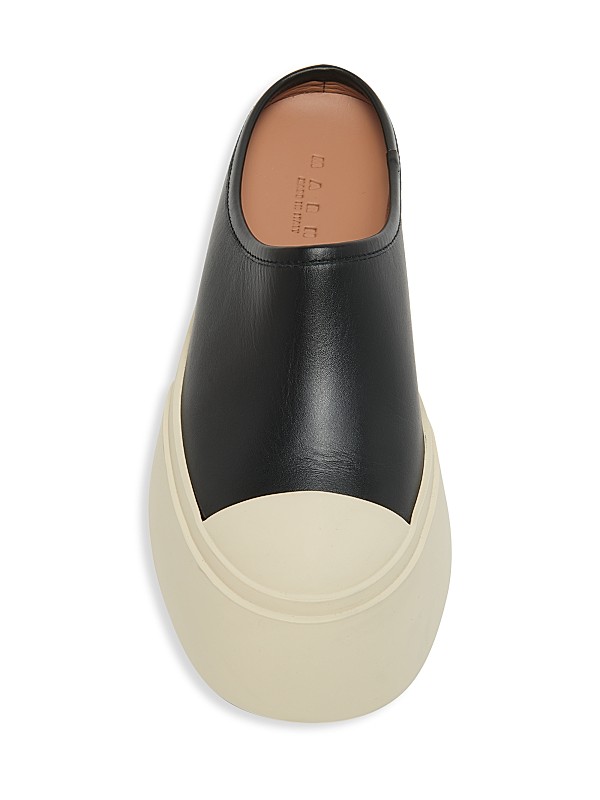 Shop Marni Pablo Sneaker 30MM Leather Platform Mules | Saks Shop Marni Pablo Sneaker 30MM Leather Platform Mules | Saks