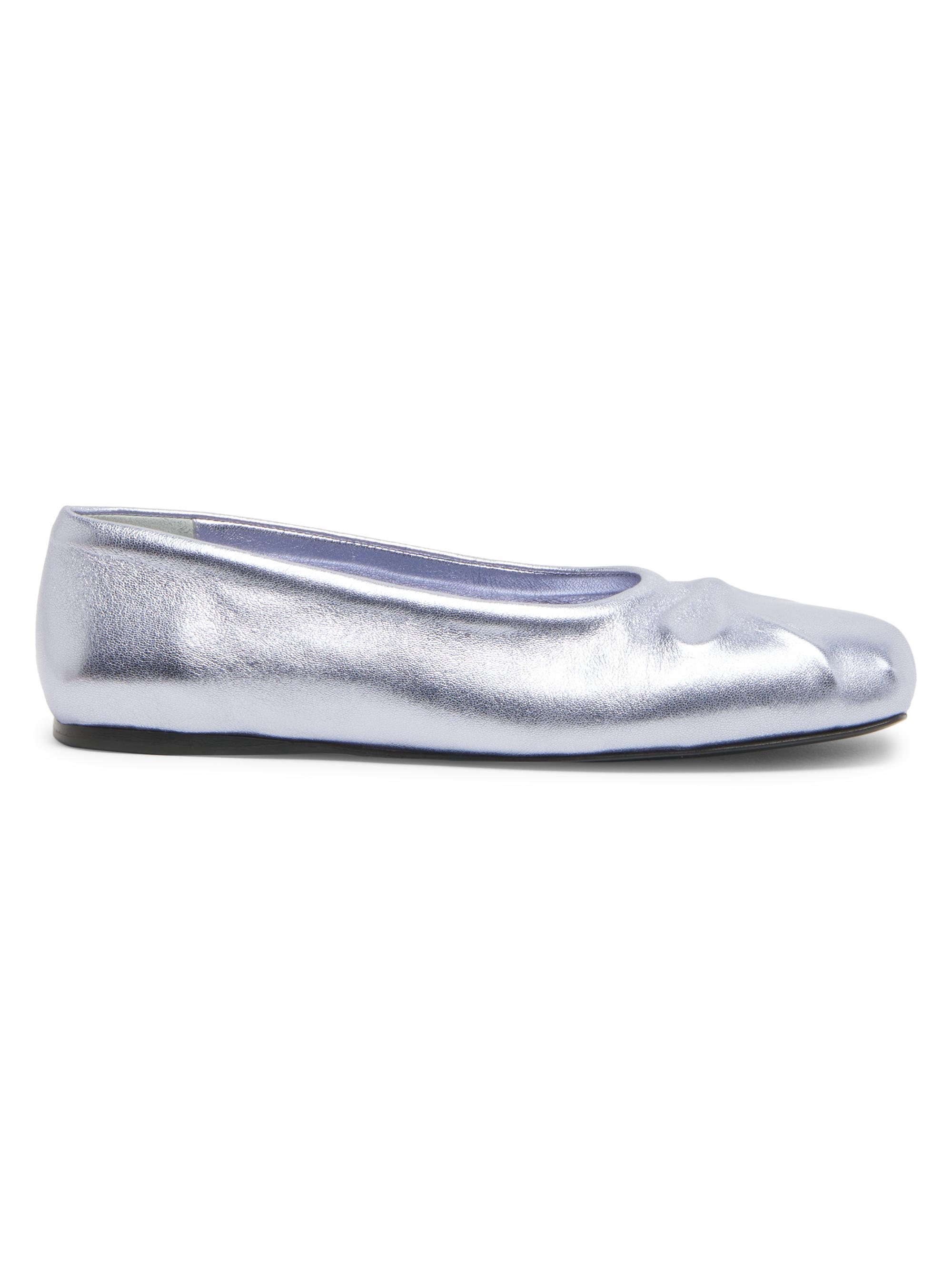 Marni Dancer Metallic Leather Ballet Flats Saks Fifth Avenue