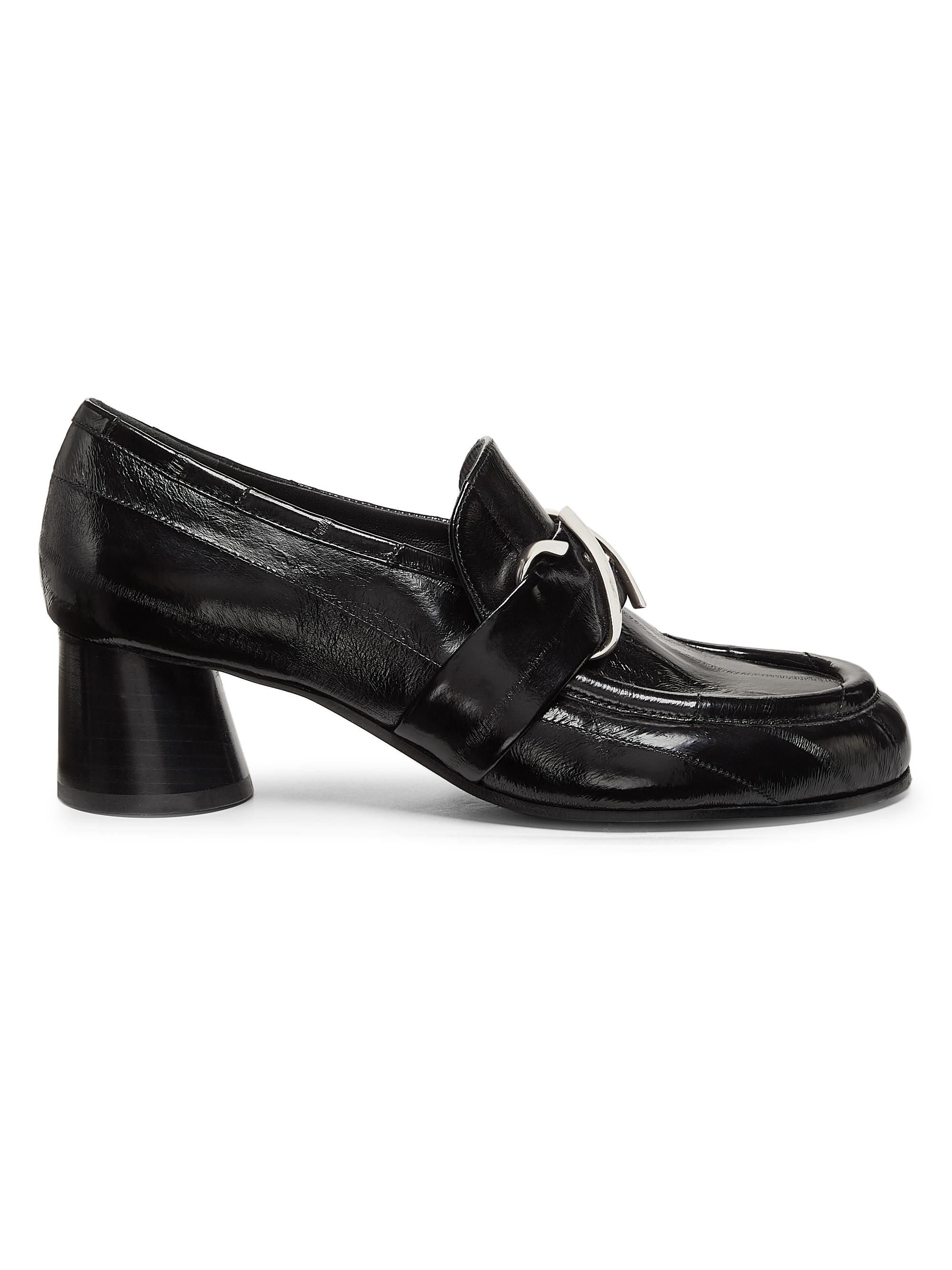 Proenza Schouler Women's Monogram 55MM Loafer Pumps - Black