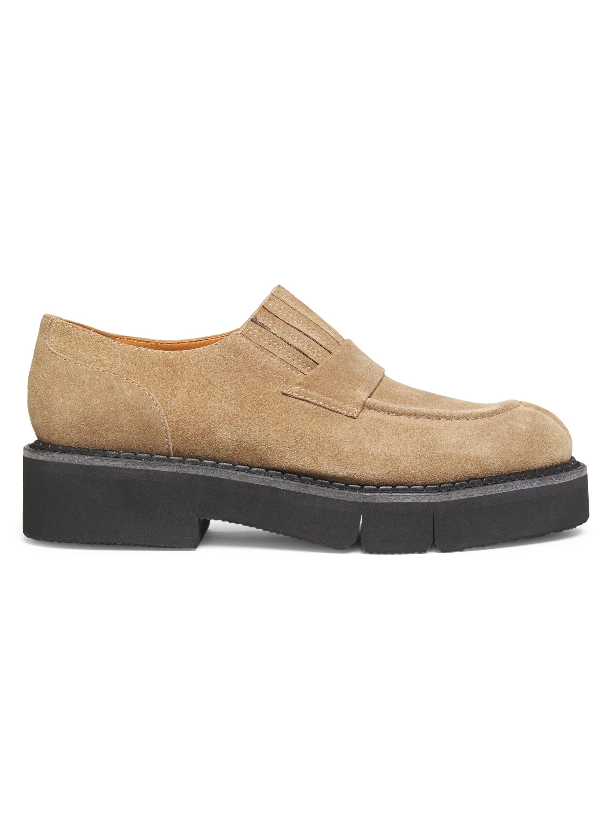 Clergerie Women's Clark Suede Loafers - Taupe