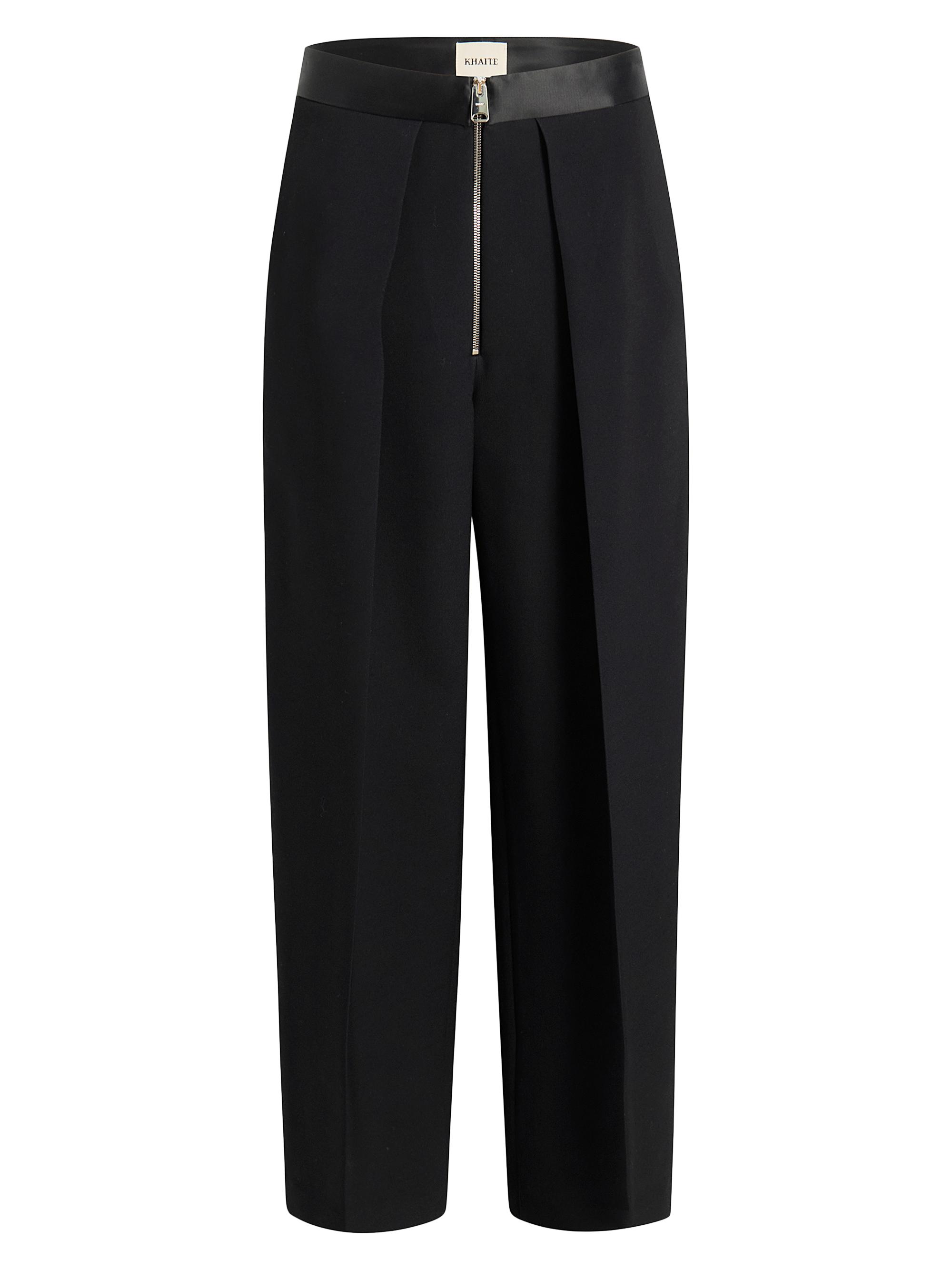 Khaite Walter Crop Flare Pants | Saks Fifth Avenue