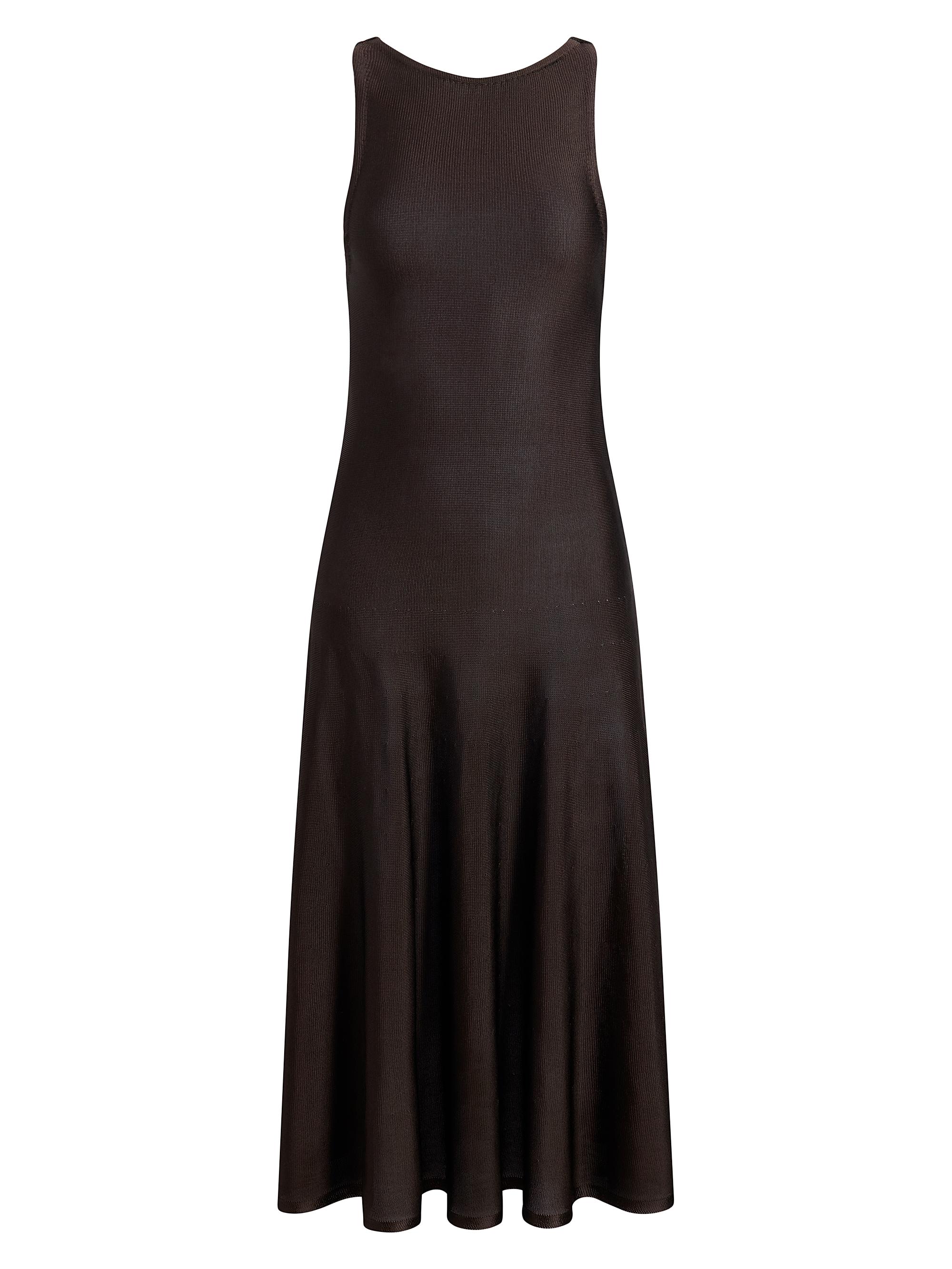 Khaite Women's Hencil Midi-Dress - Espresso