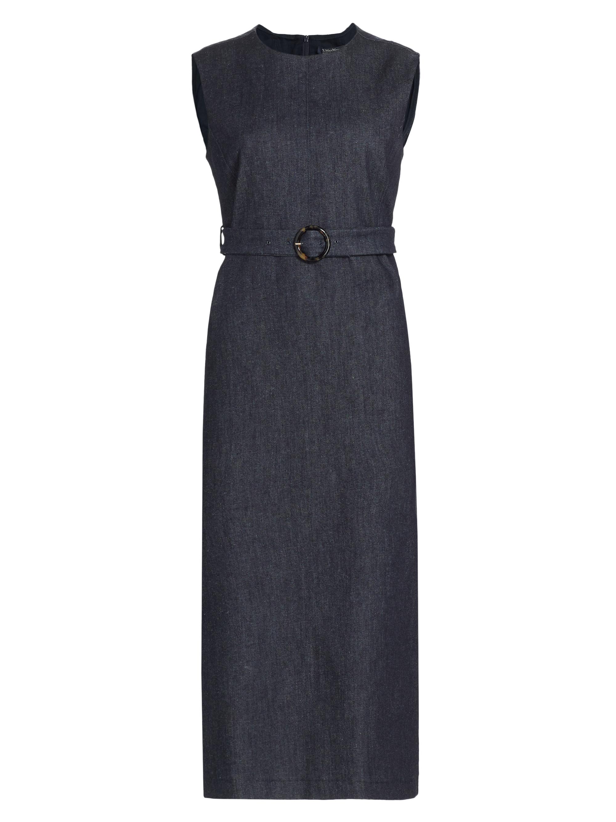 Max Mara Women's Lucilla Denim Midi-Dress - Midnight Blue