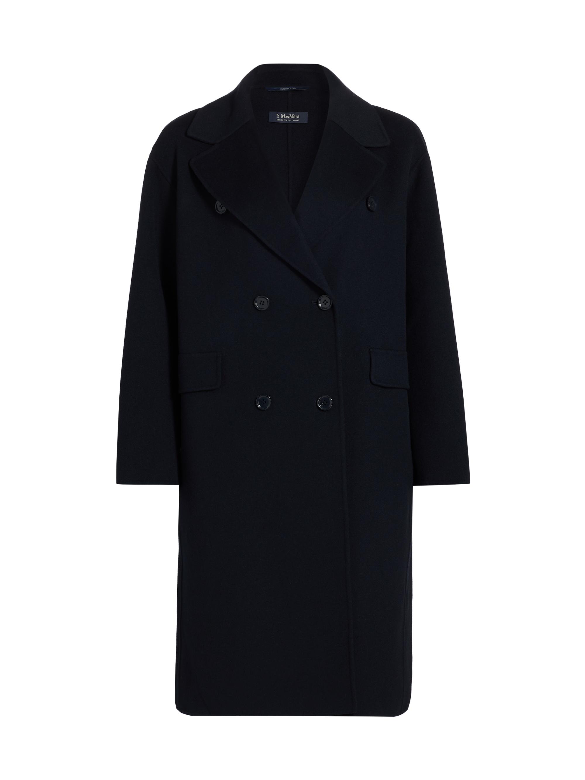 Max Mara Women's Oliver Wool Double-Breasted Coat - Midnight Blue