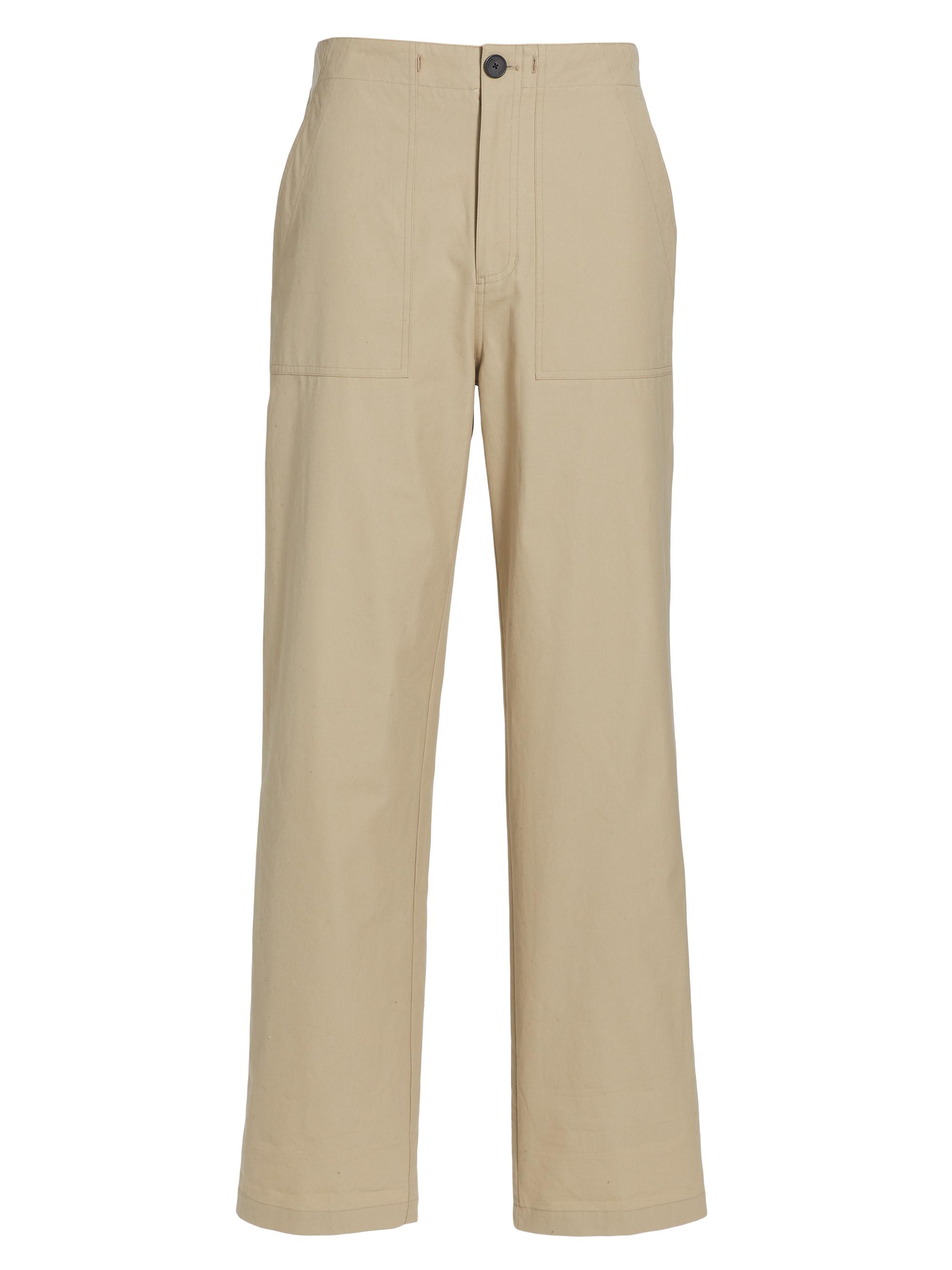Frame Men's Patch Cotton Traveler Pants - Dark Beige