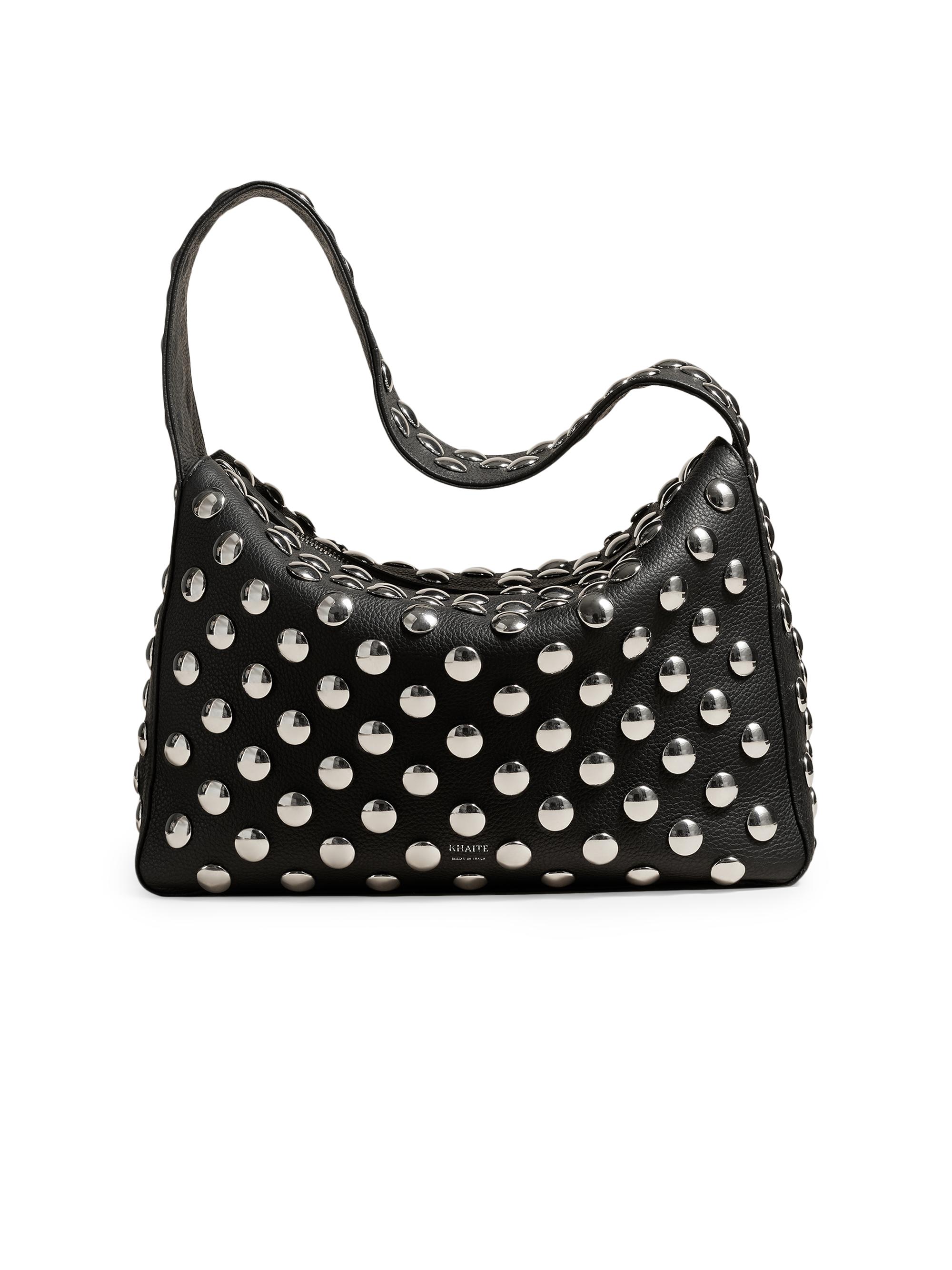 Khaite Elena Studded Leather Box Shoulder Bag | Saks Fifth Avenue