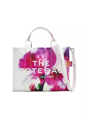 The Medium Floral Leather Tote Bag