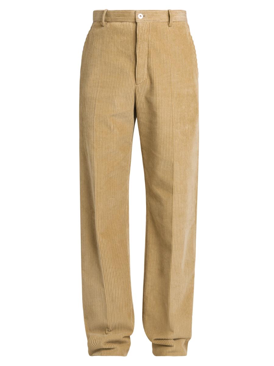【関税＆送料込み】Bottega Veneta Wool Flared Trousers Bottega Veneta Wool Pant 810488.V3PH0-1000 BLACK | IlDuomo