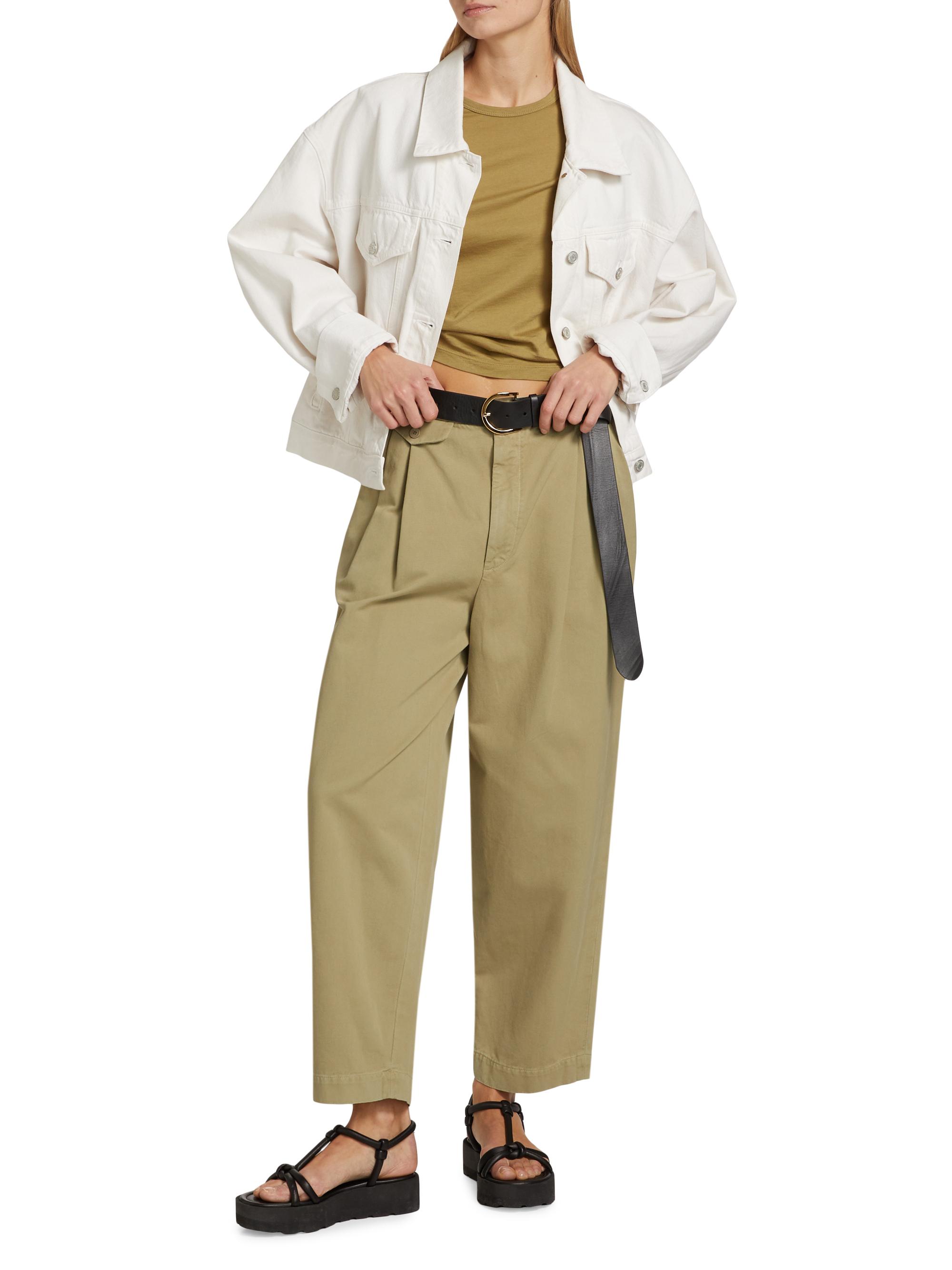 argue アギュー　cotton twill backer mov pants argue cotton twill backer mov pants 1