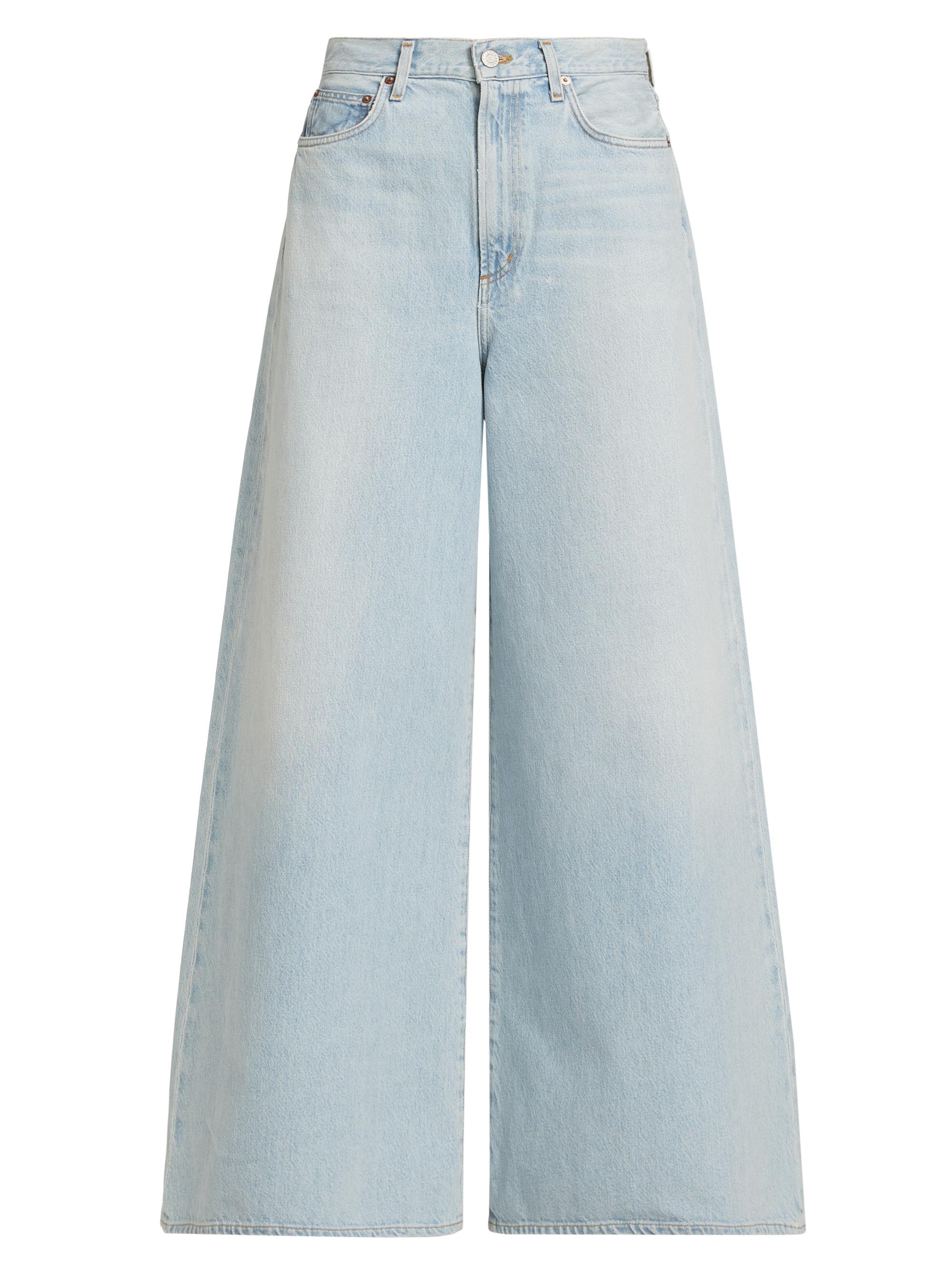 Agolde Women's Nolan High-Rise Wide-Leg Jeans - Encounter