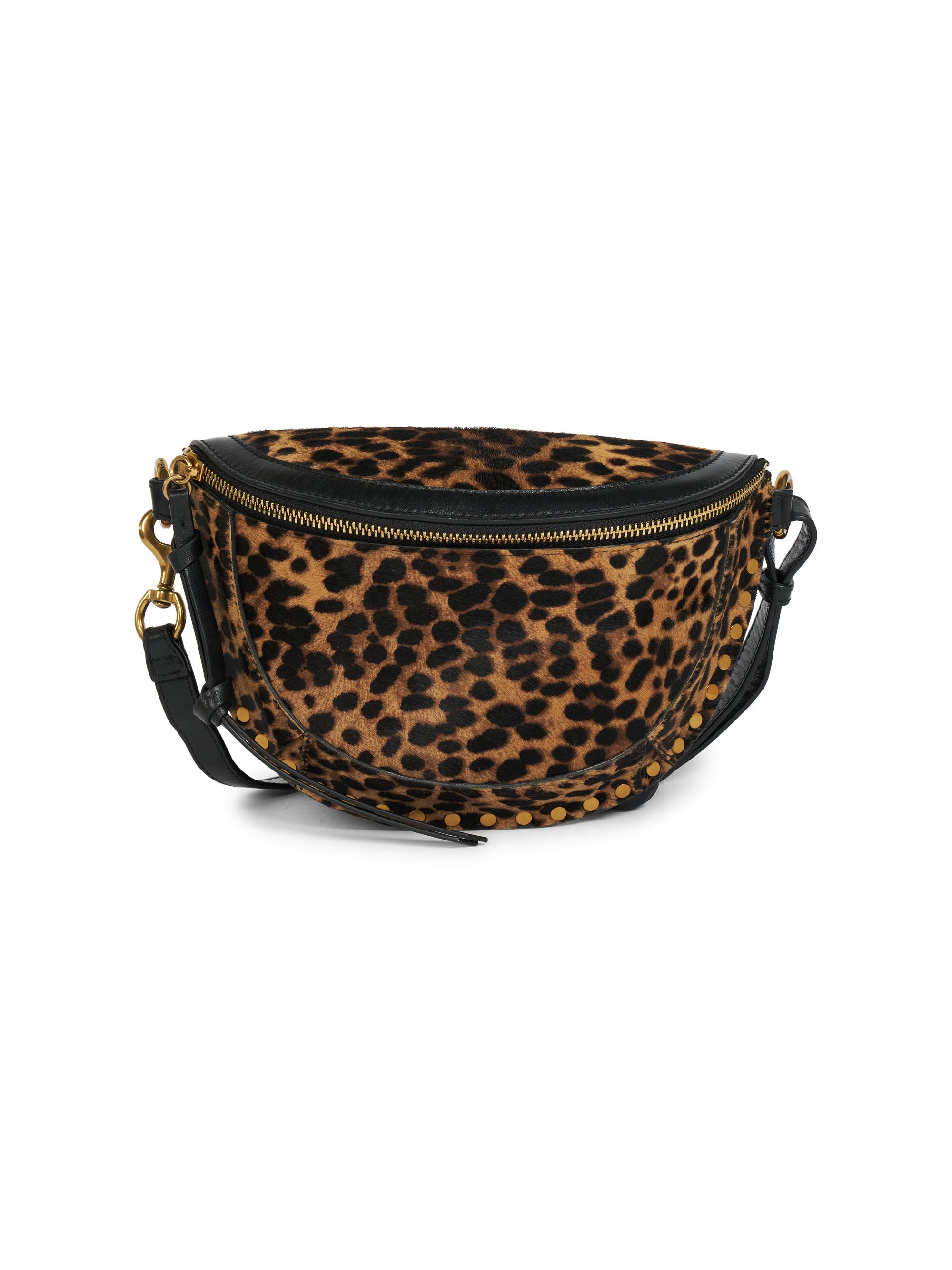Isabel Marant Women's Skano Suede Belt Bag - Leopard