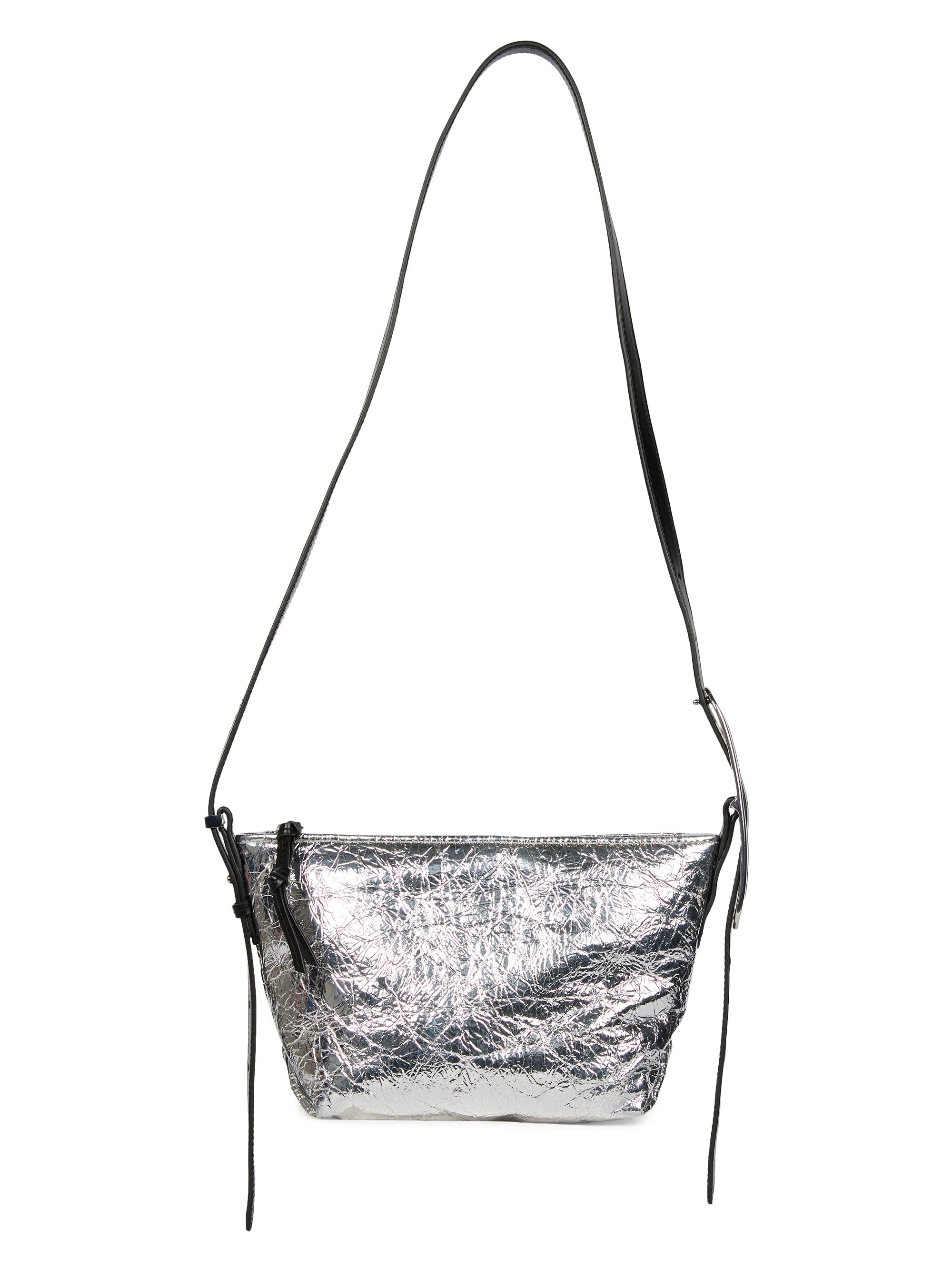 Isabel Marant Women's Mini Leyden Leather Bag - Silver