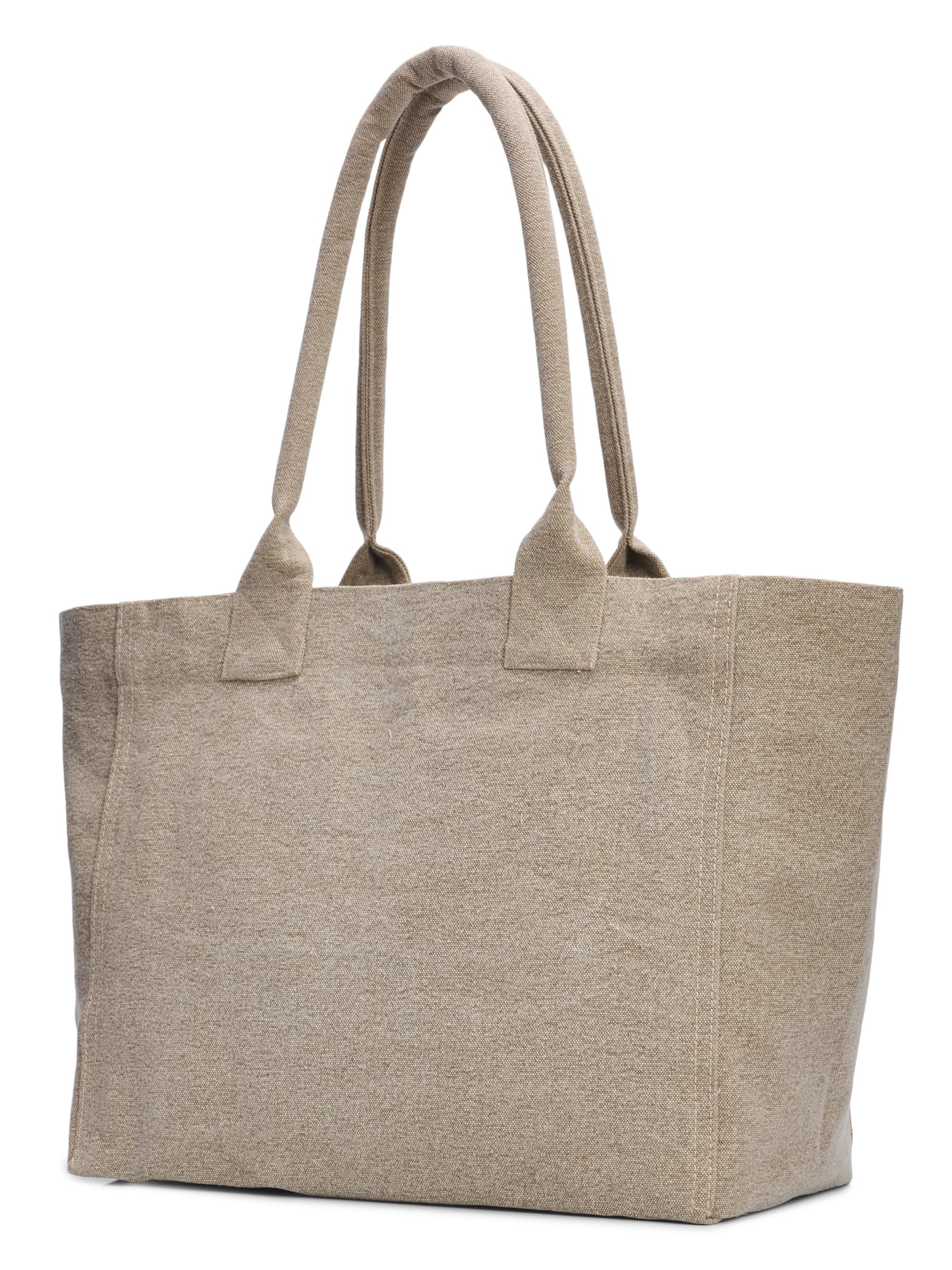 Isabel Marant Yenky Zipped Cotton Tote Bag | Saks Fifth Avenue