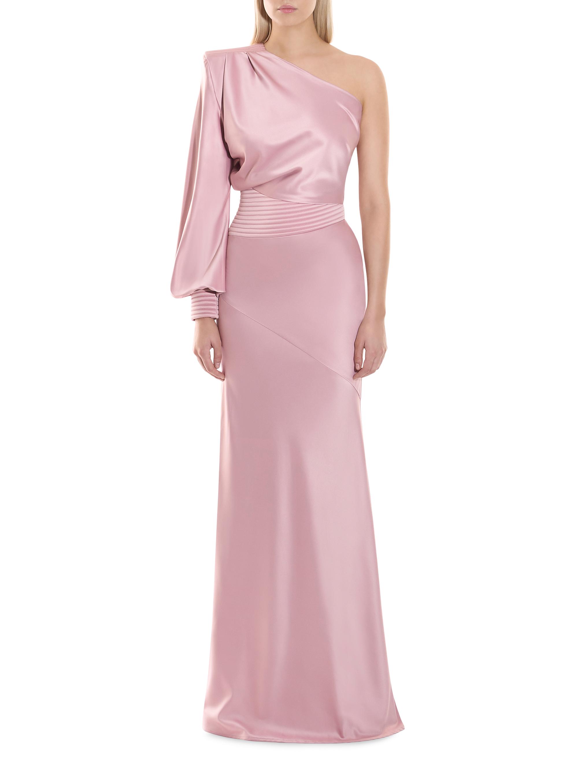 Zhivago Women's Don't Look Now One-Shoulder Gown - Blush | Thumbnail 2