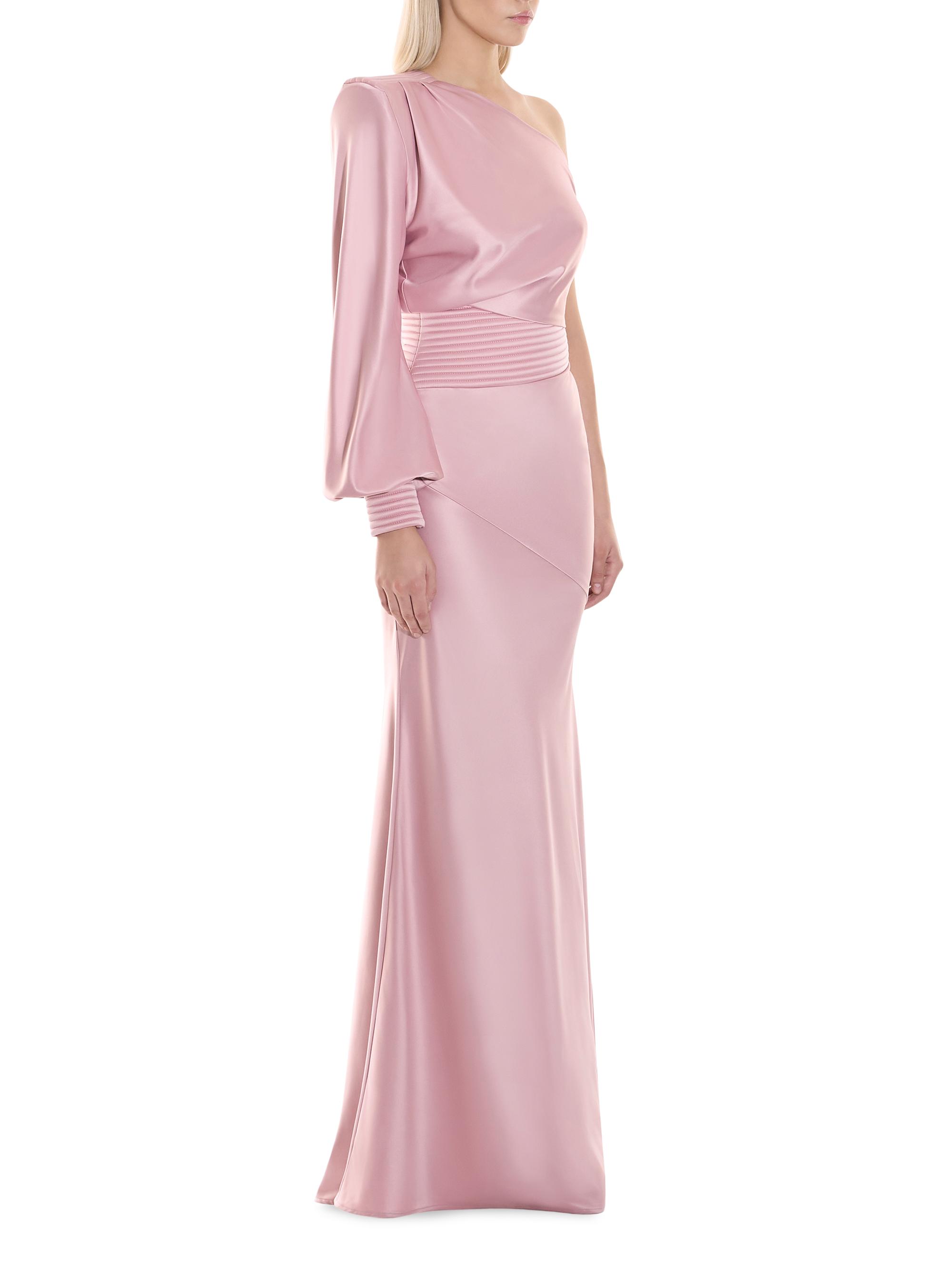 Zhivago Women's Don't Look Now One-Shoulder Gown - Blush | Thumbnail 3