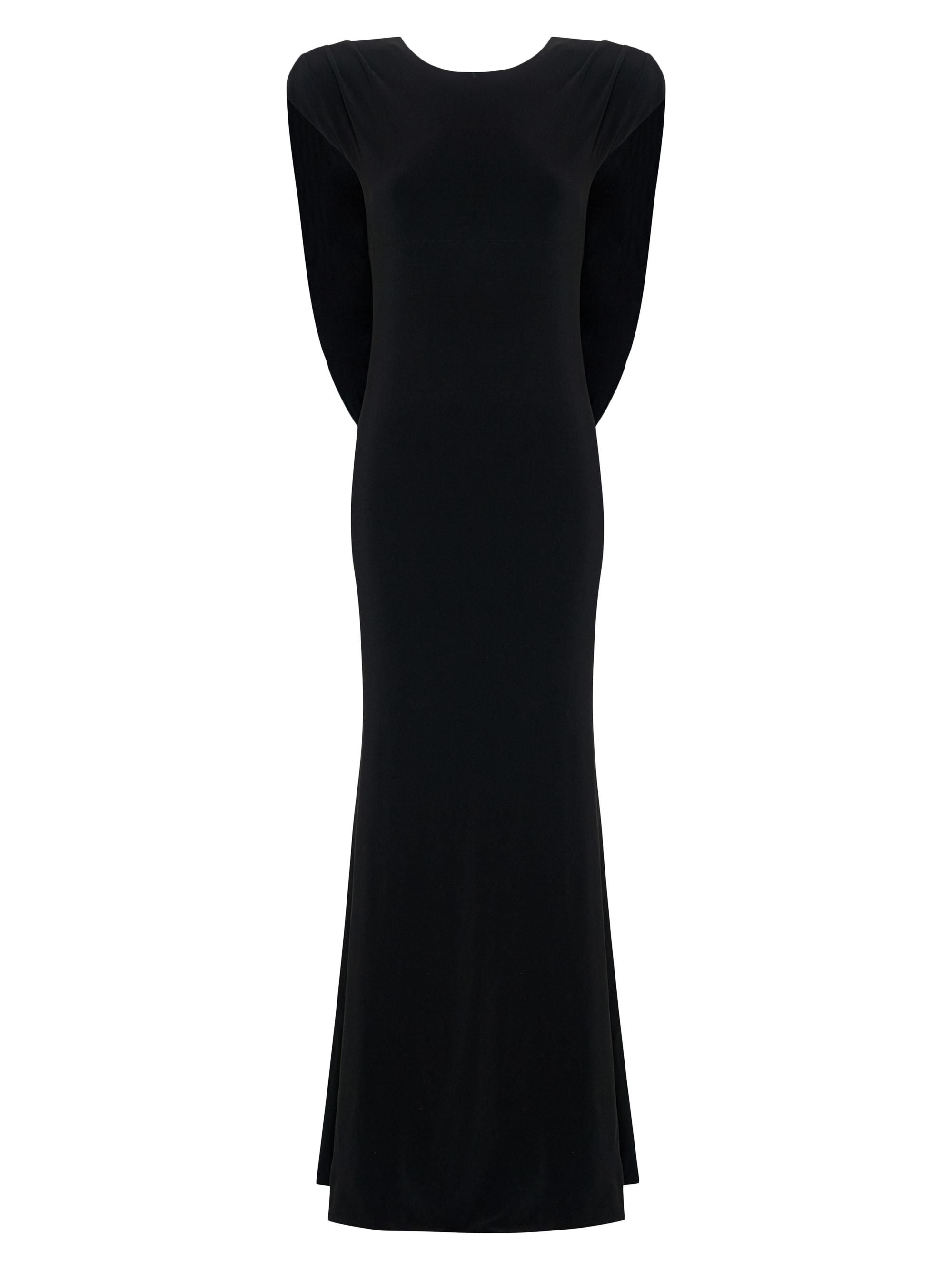 Zhivago Women's Takin It All Draped-Back Gown - Black