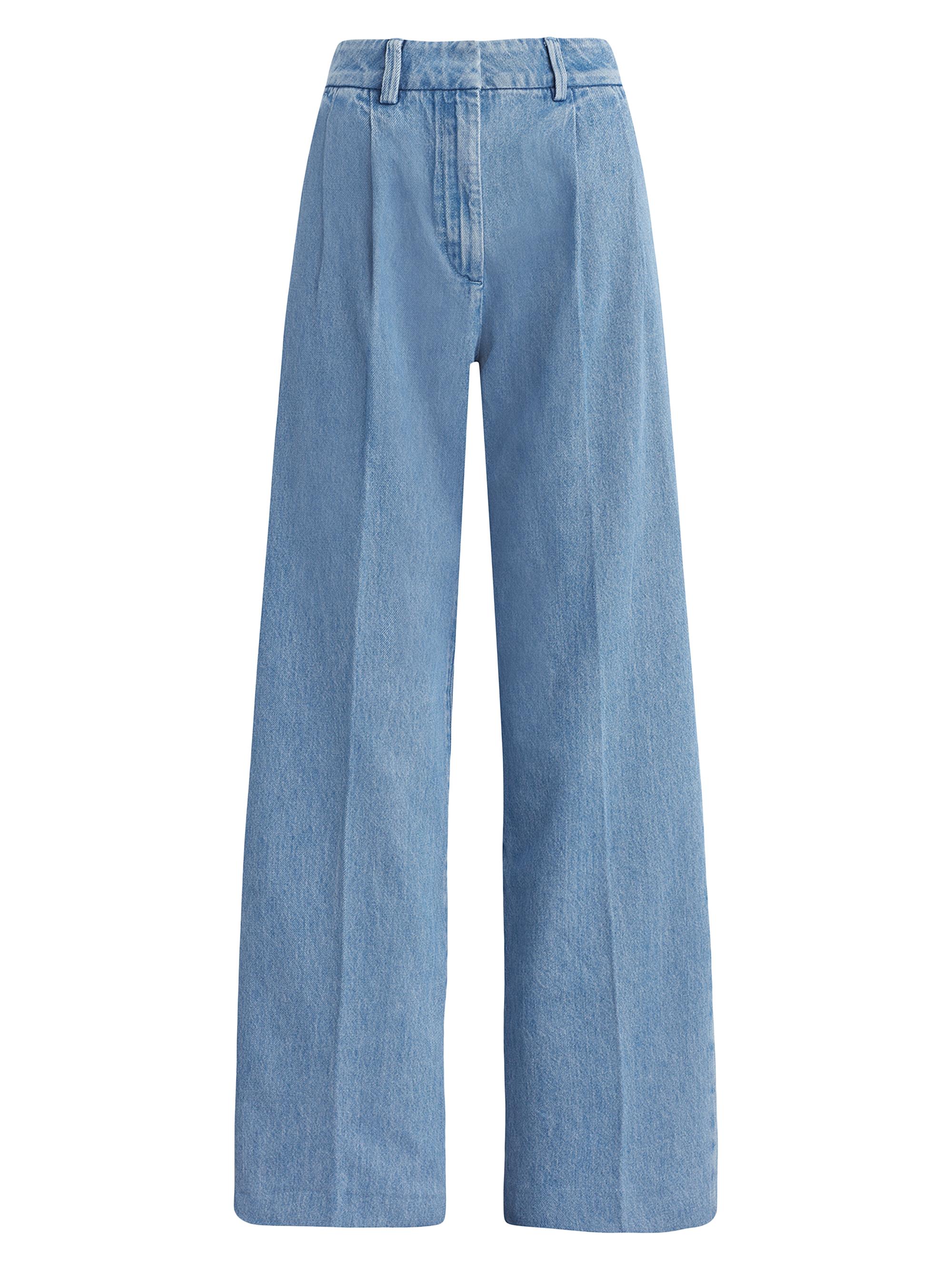 Favorite Daughter Women's The Fiona Wide-Leg Jeans - Seaport