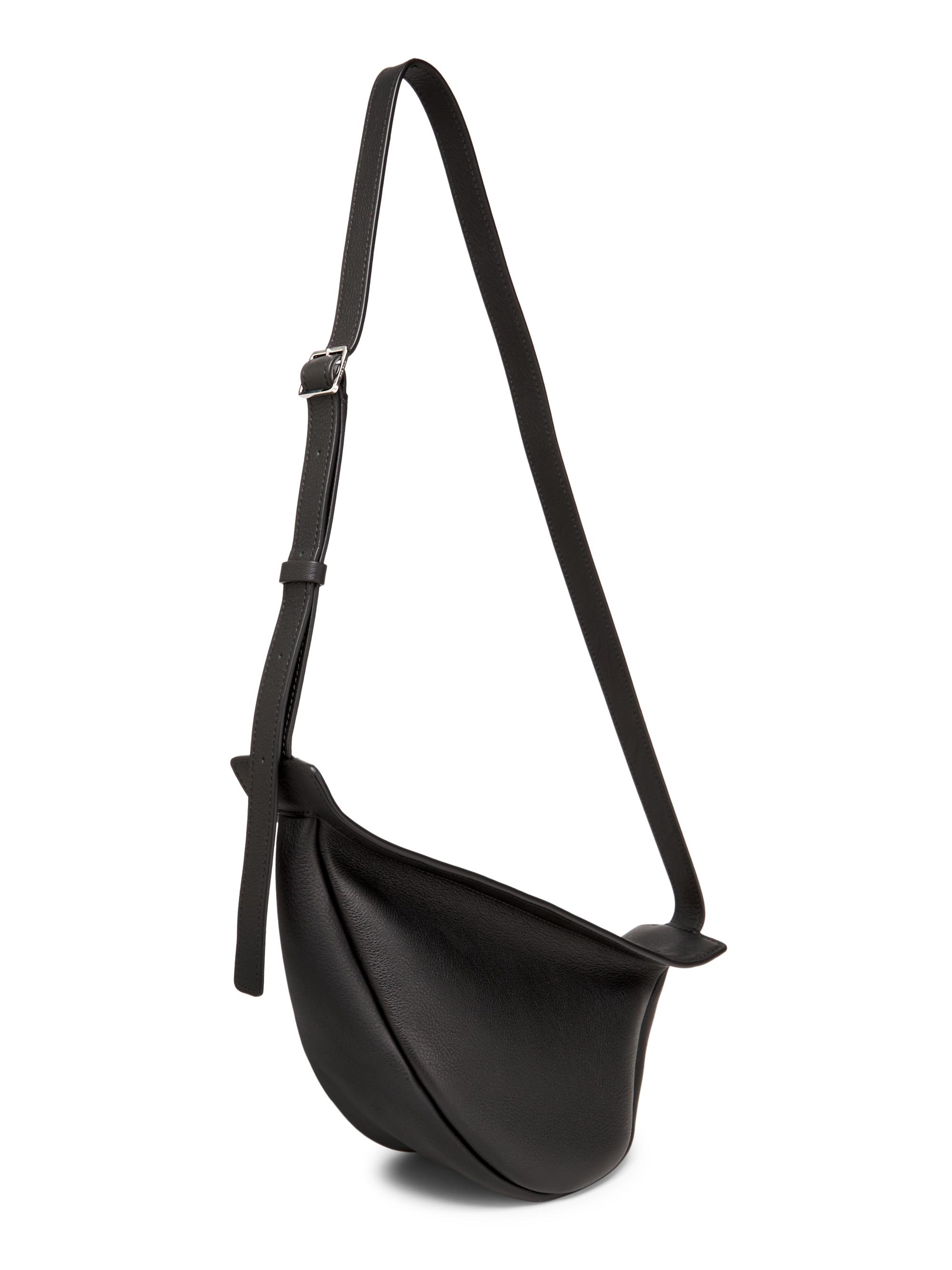 THE ROW / スモール Slouchy Banana バッグ レザー Small Slouchy Banana Bag Black in Leather – The Row